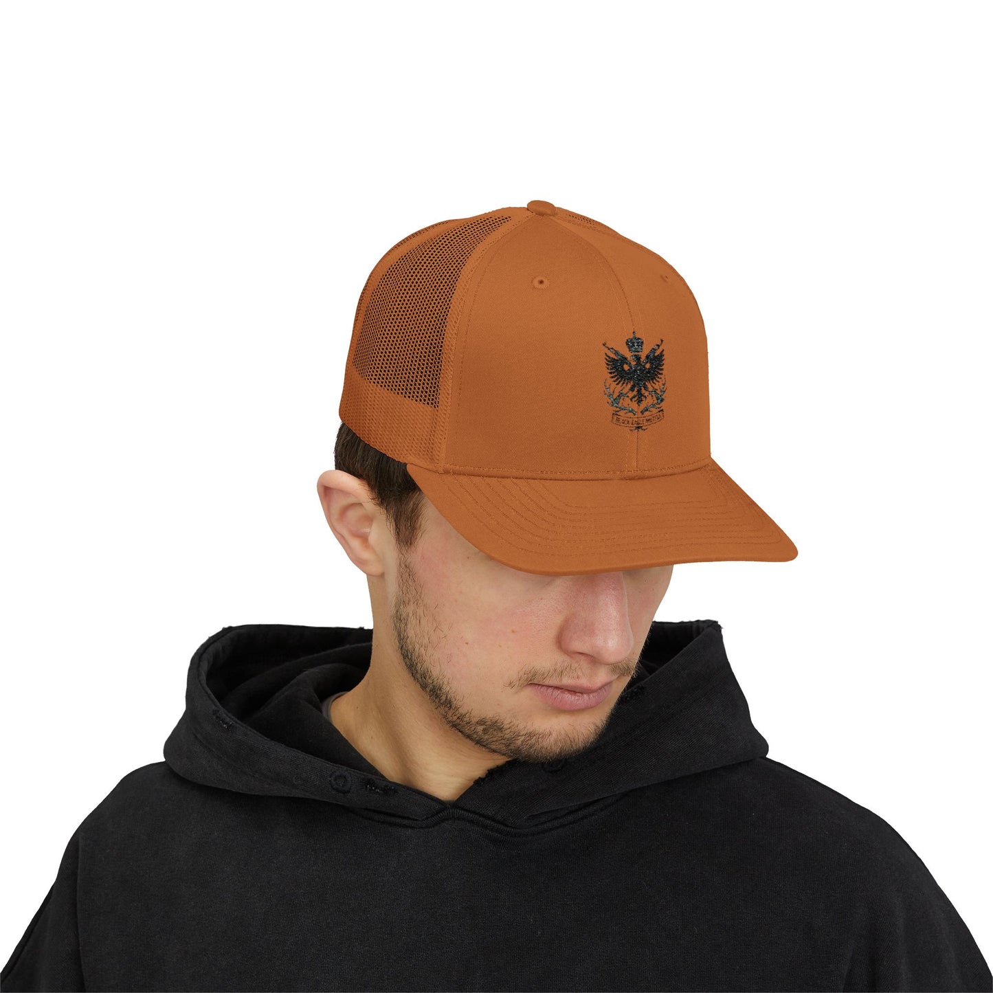 Cap - Snapback Trucker - Black Eagle Militia