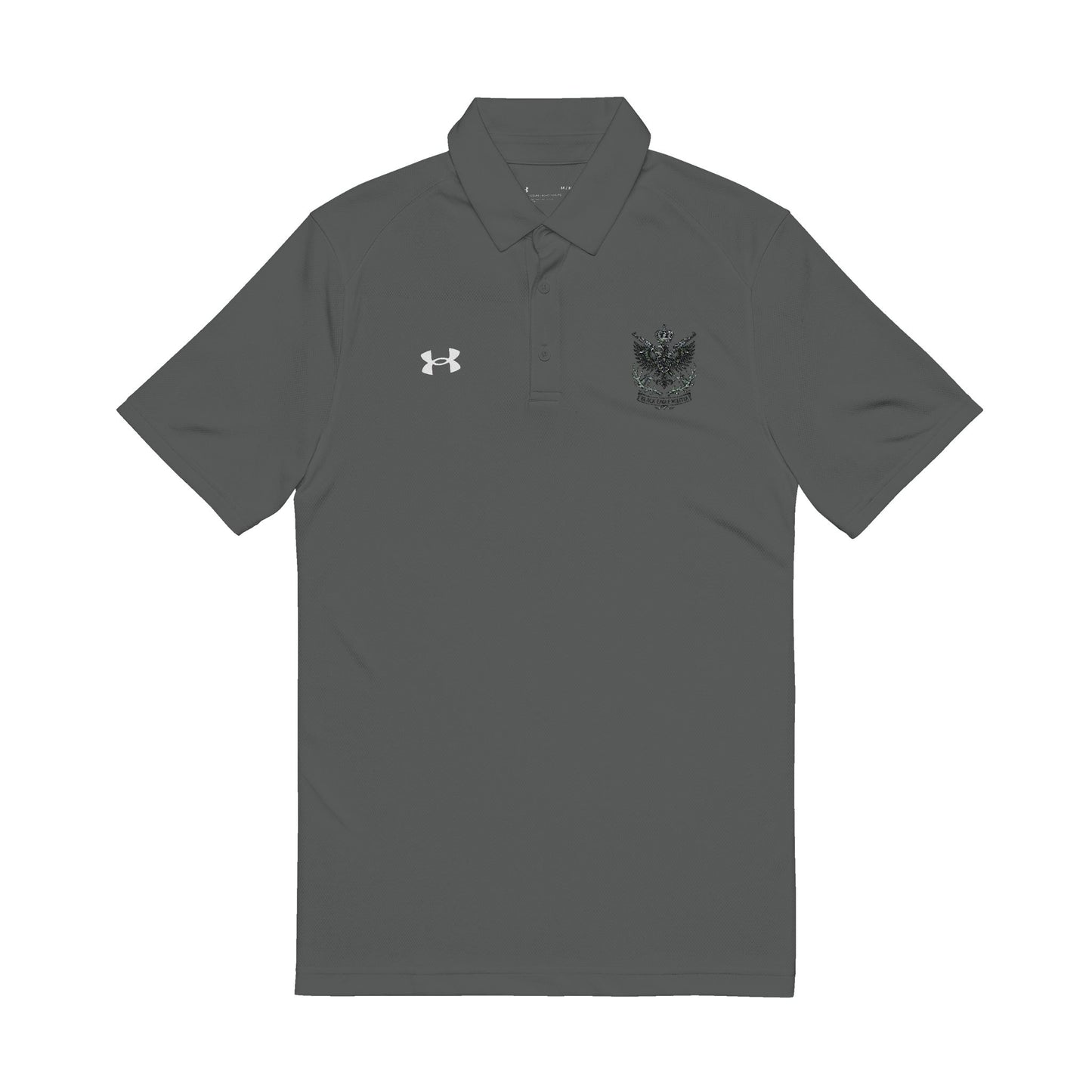 Polo Shirt - Under Armour® - Men's - Embroidered - Black Eagle Militia