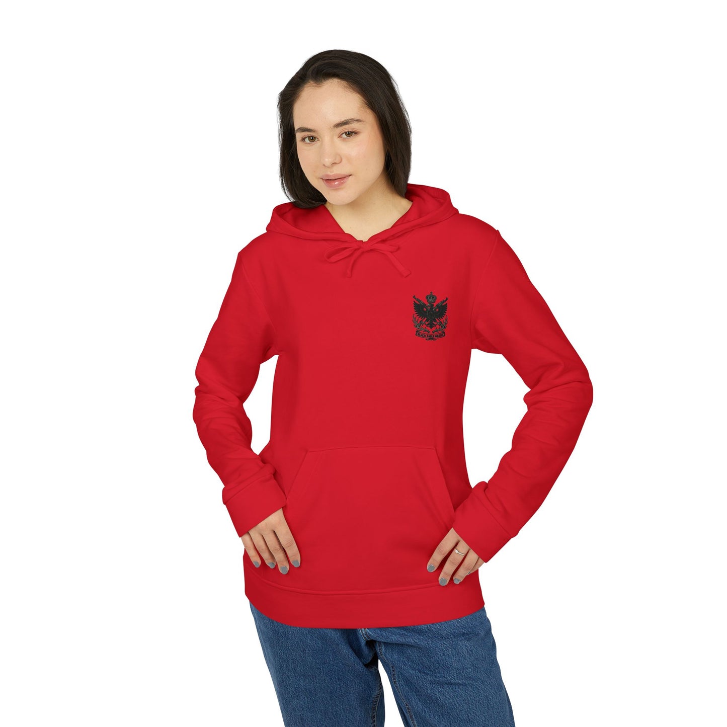 Adidas - Unisex Fleece Hoodie - Black Eagle Militia