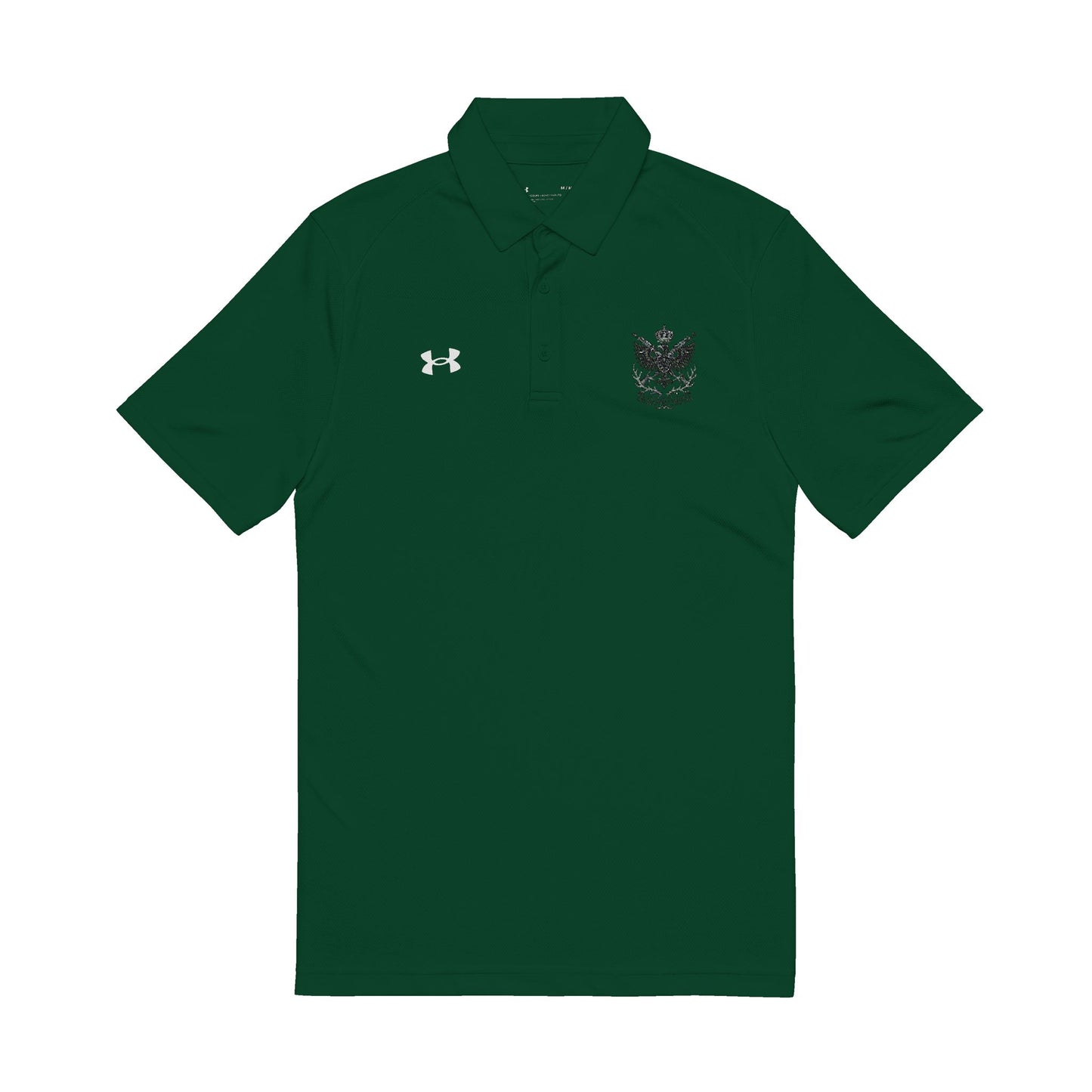 Polo Shirt - Under Armour® - Men's - Embroidered - Black Eagle Militia