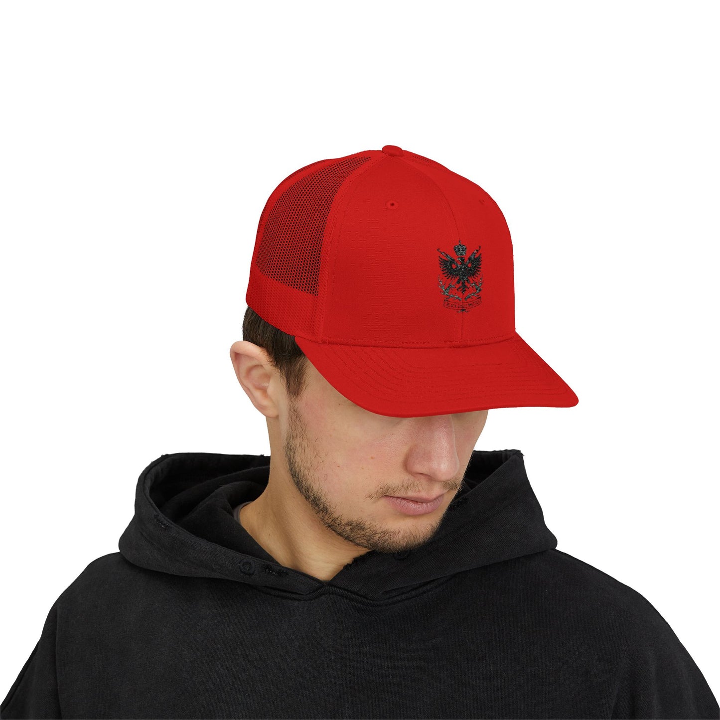 Cap - Snapback Trucker - Black Eagle Militia