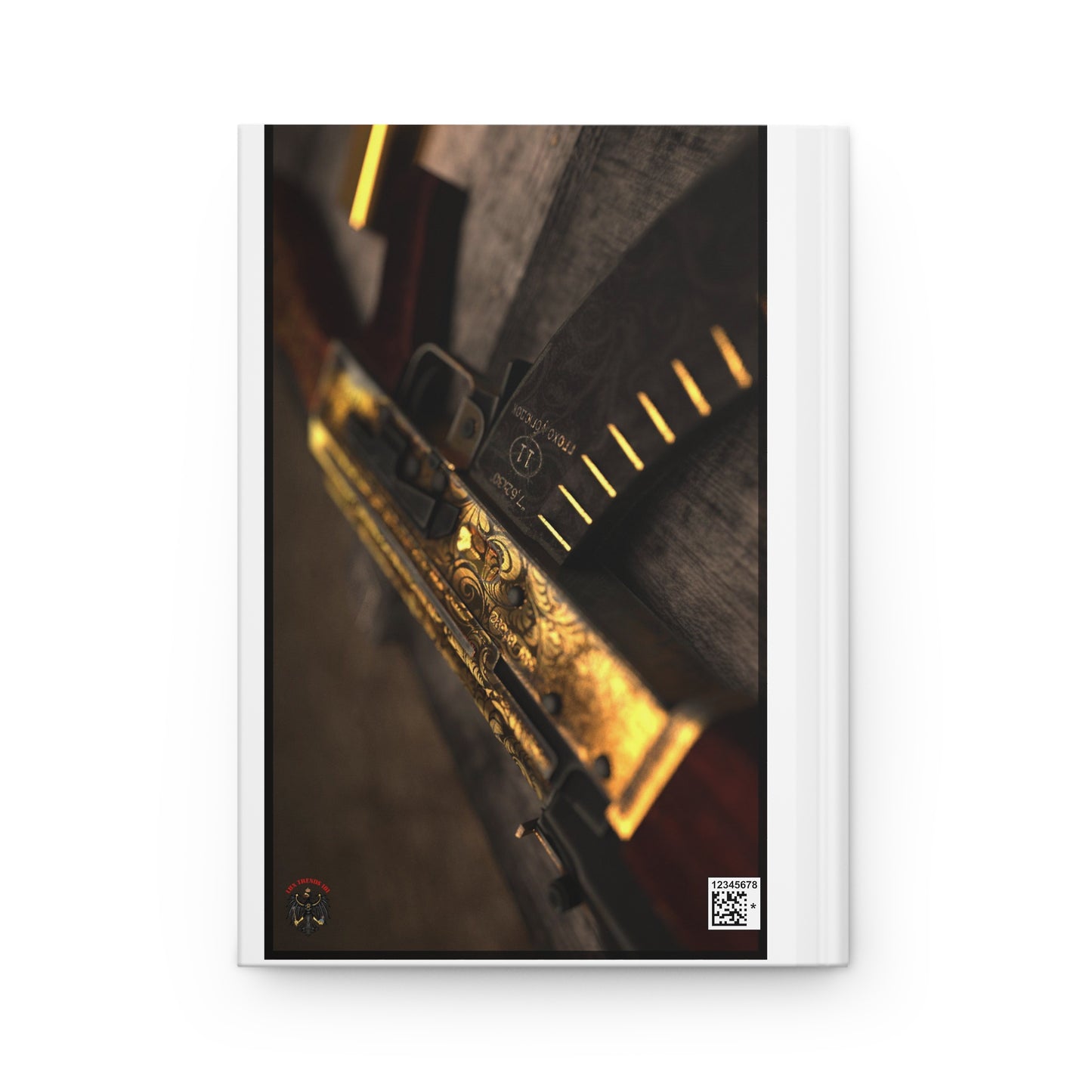 Hardcover Journal Matte - Black Eagle Militia