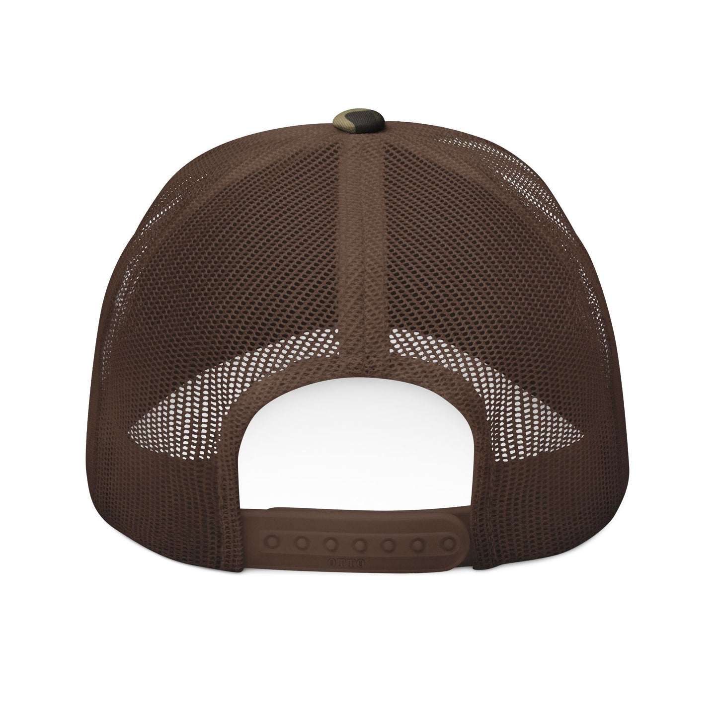 Cap - Camouflage Trucker -Embroidered - Black Eagle Militia