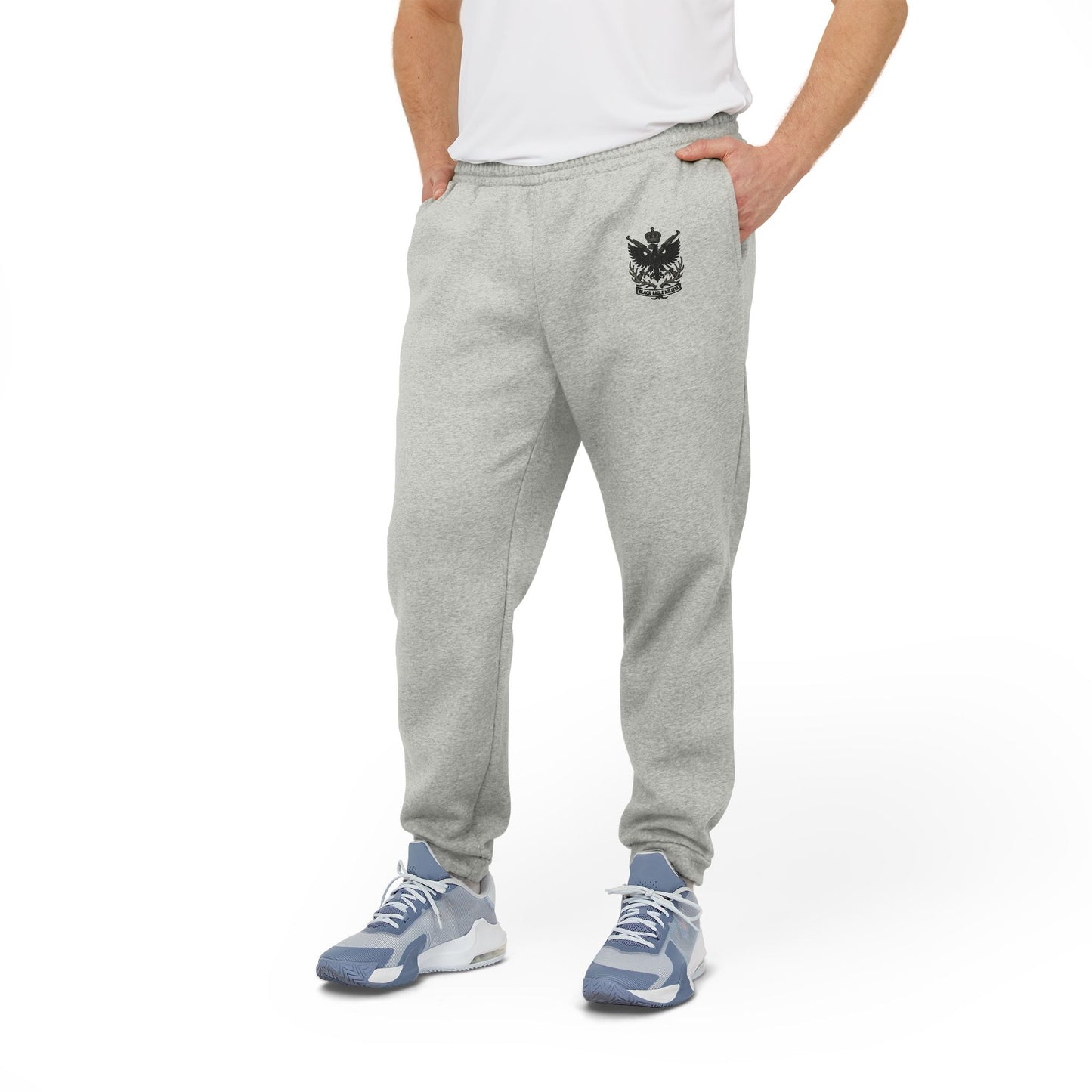 Men's & Women's Adidas Fleece Joggers - Black Eagle Militia