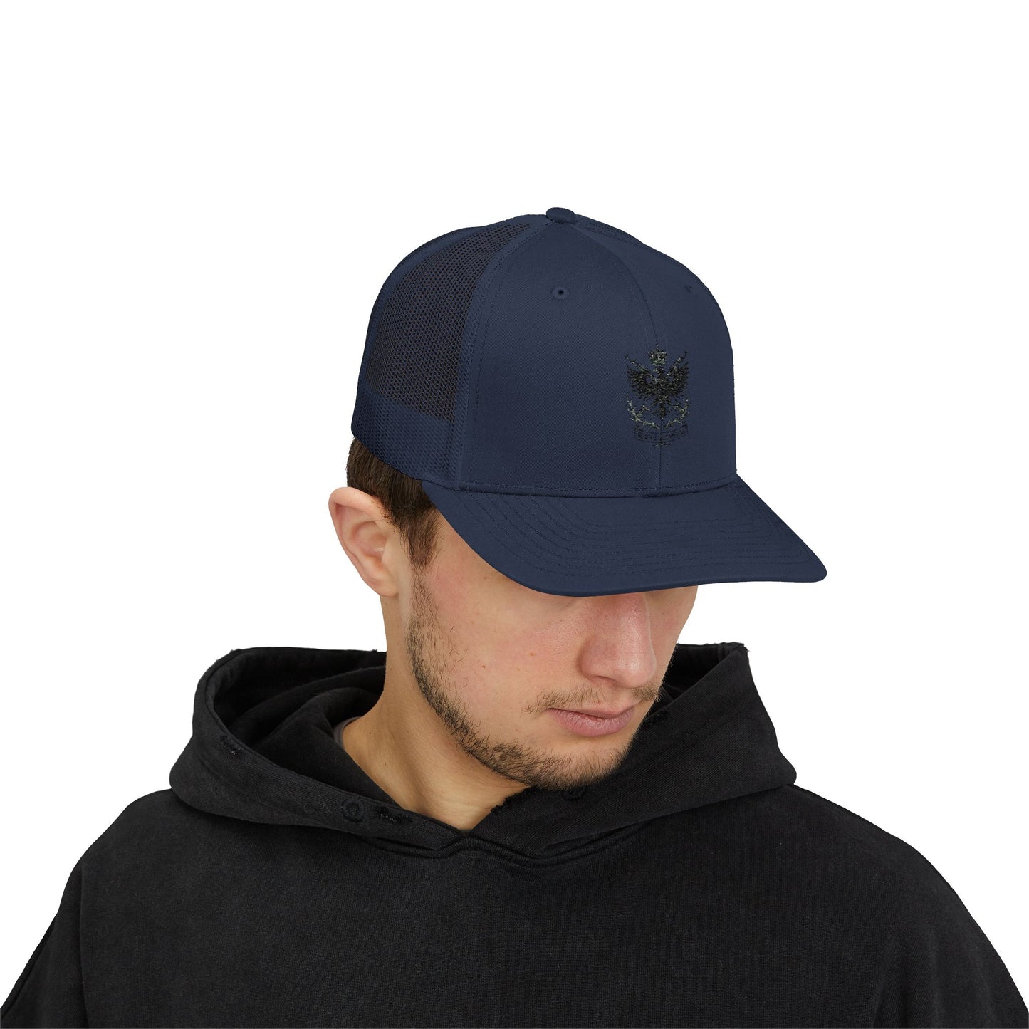 Cap - Snapback Trucker - Black Eagle Militia