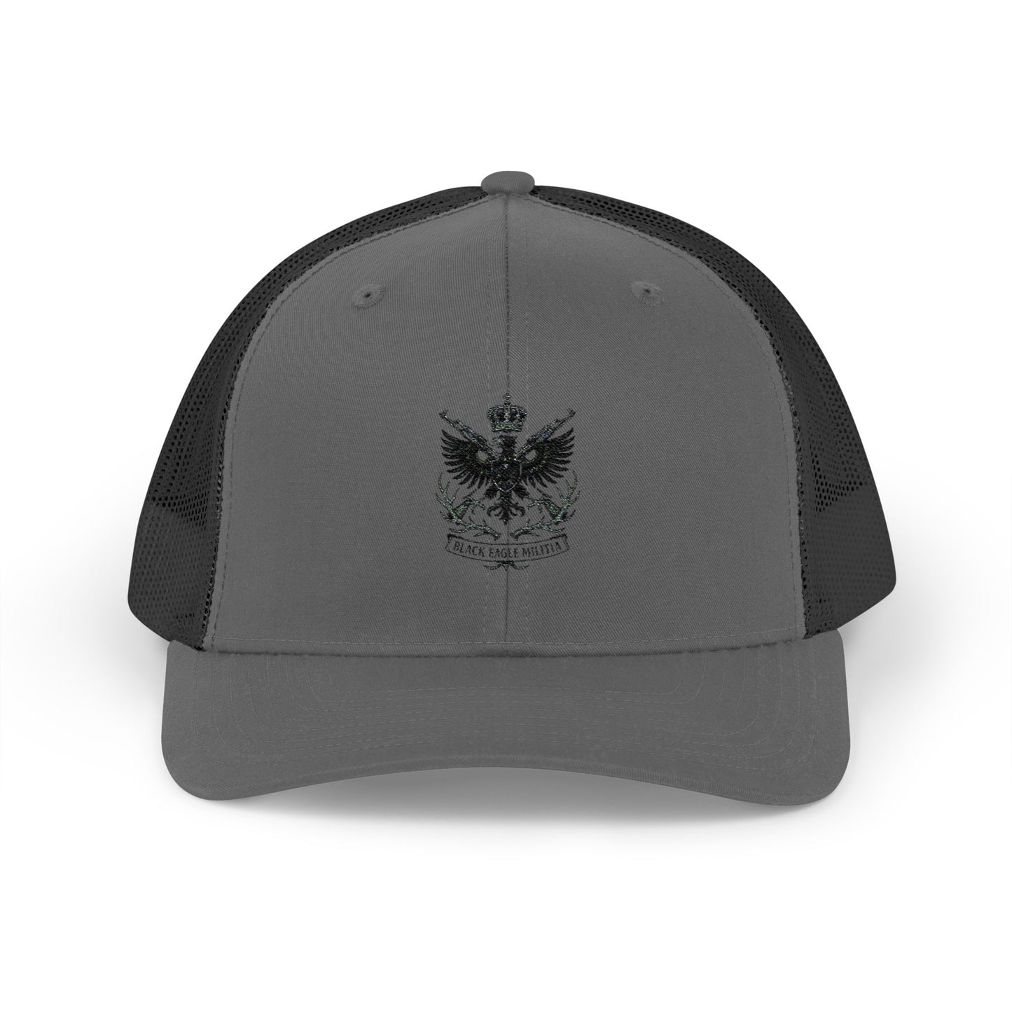 Cap - Snapback Trucker - Black Eagle Militia