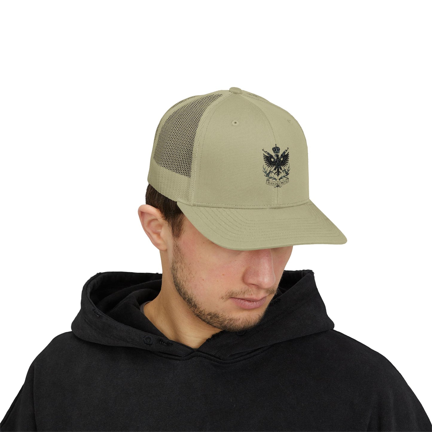 Cap - Snapback Trucker - Black Eagle Militia
