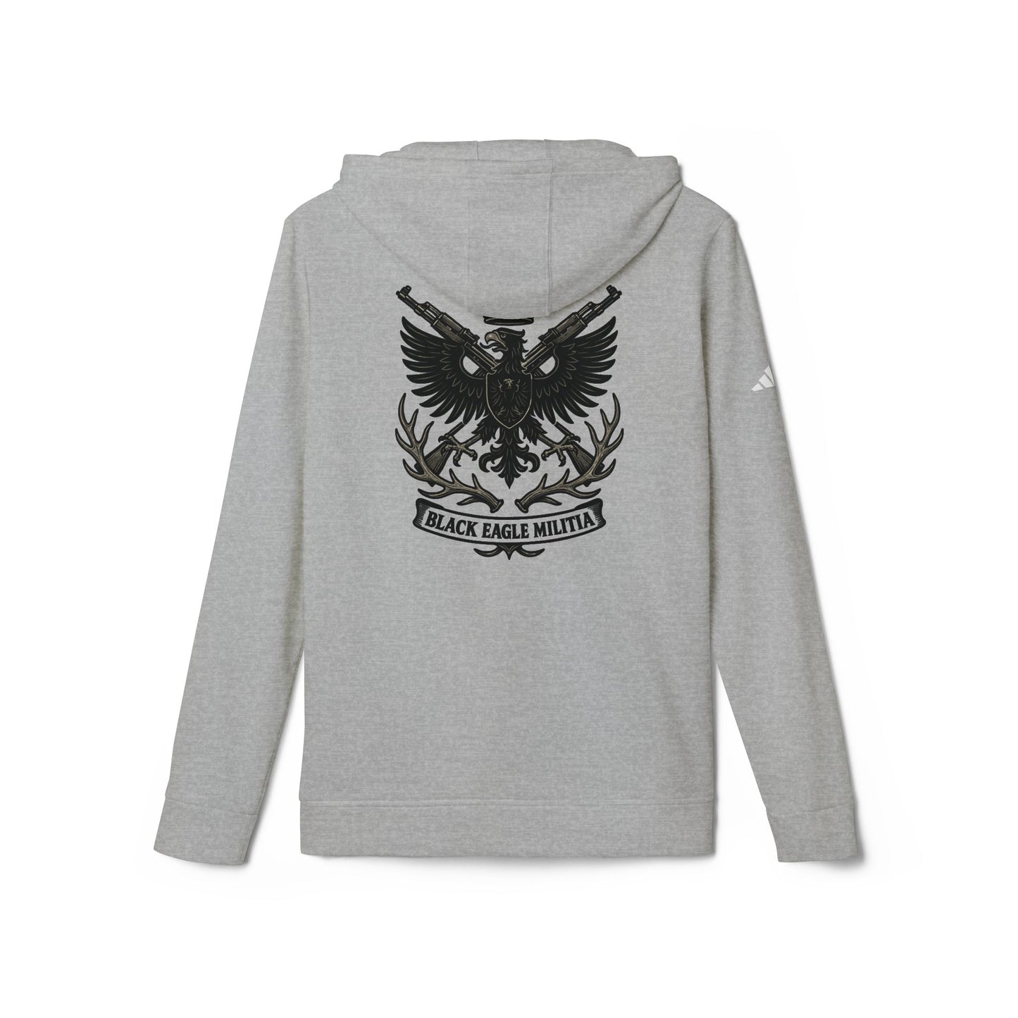 Adidas - Unisex Fleece Hoodie - Black Eagle Militia