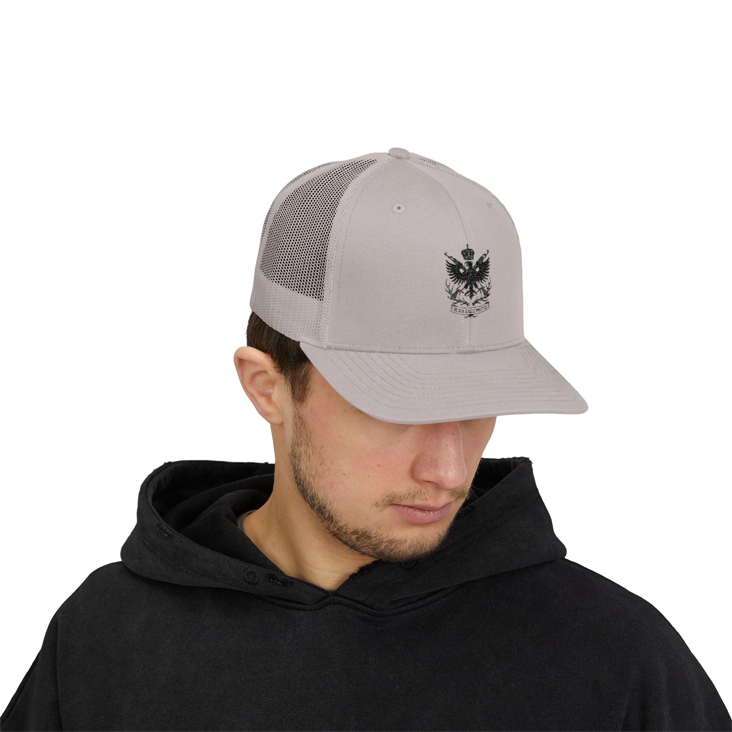 Cap - Snapback Trucker - Black Eagle Militia