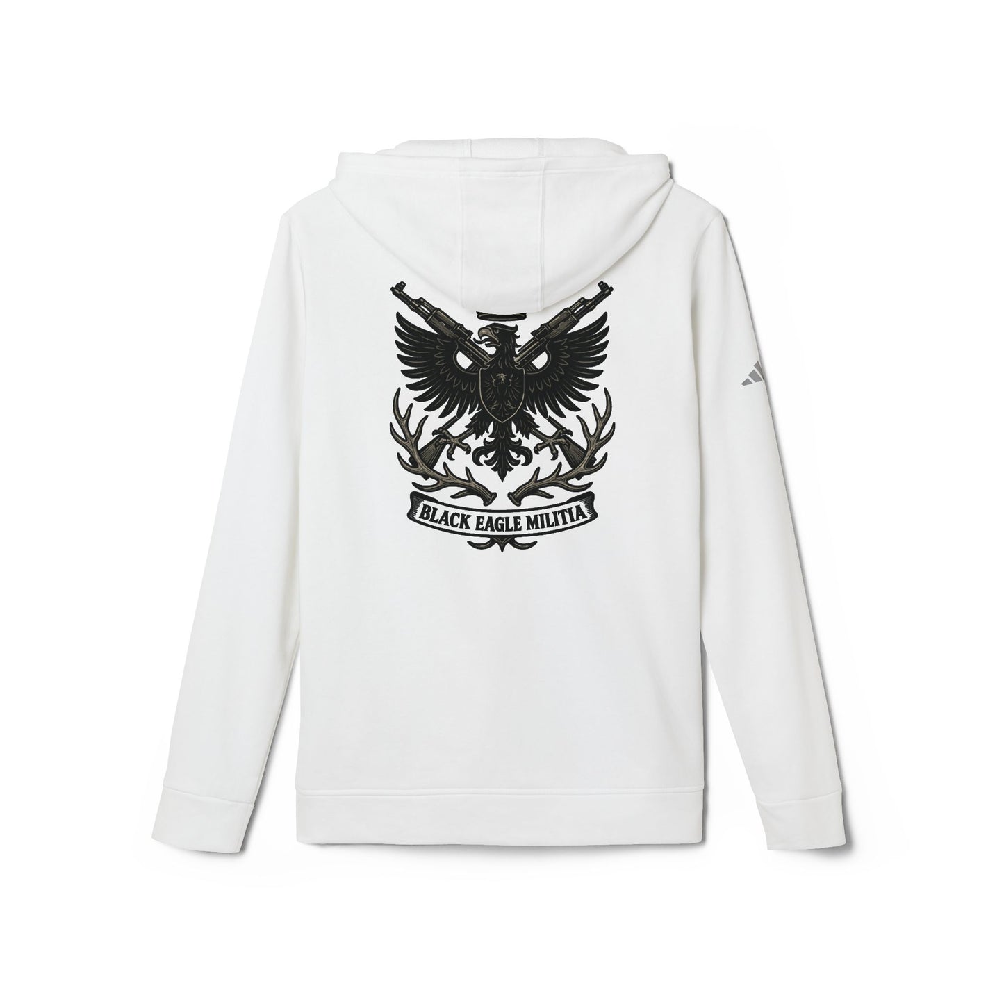 Adidas - Unisex Fleece Hoodie - Black Eagle Militia
