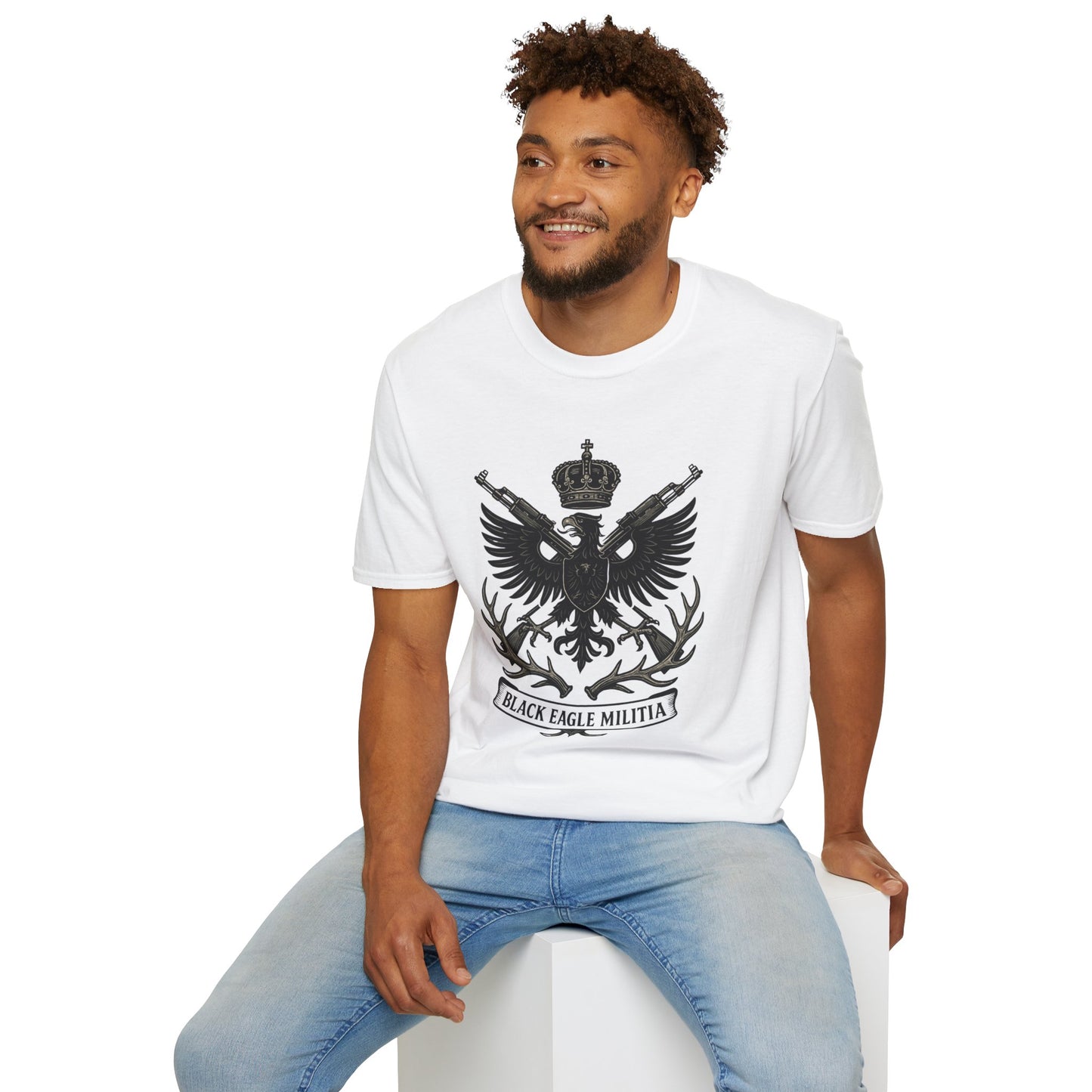 T-Shirt - Unisex - Black Eagle Militia