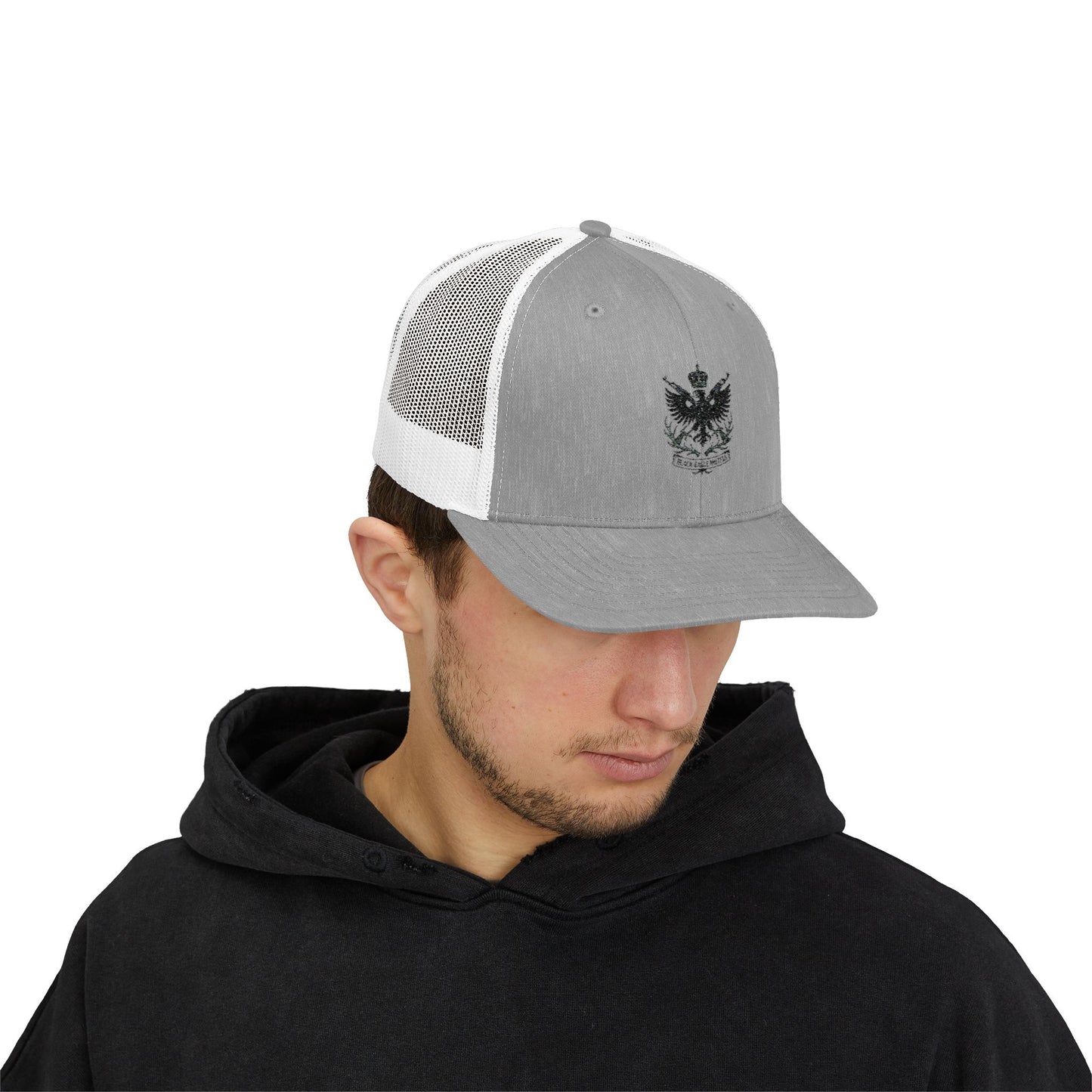 Cap - Snapback Trucker - Black Eagle Militia