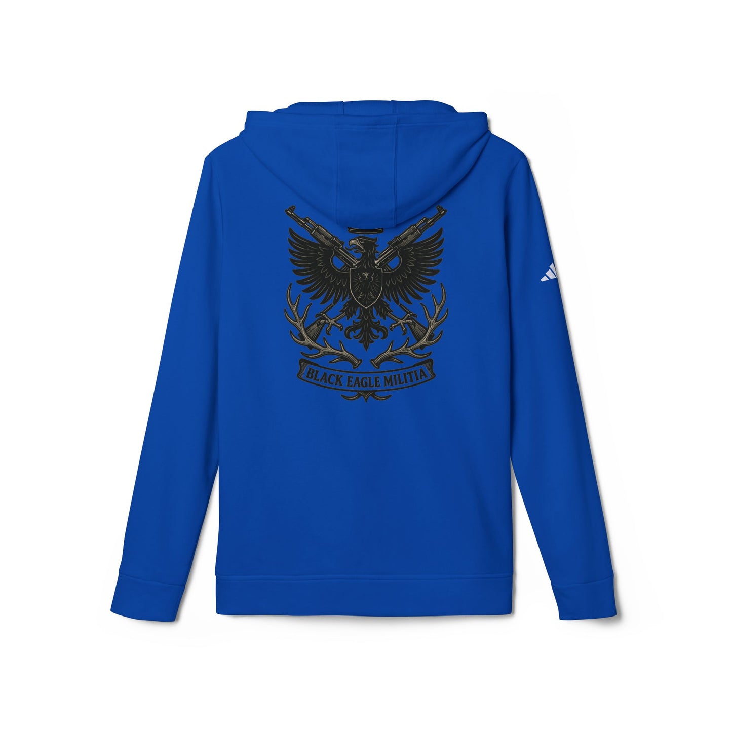 Adidas - Unisex Fleece Hoodie - Black Eagle Militia