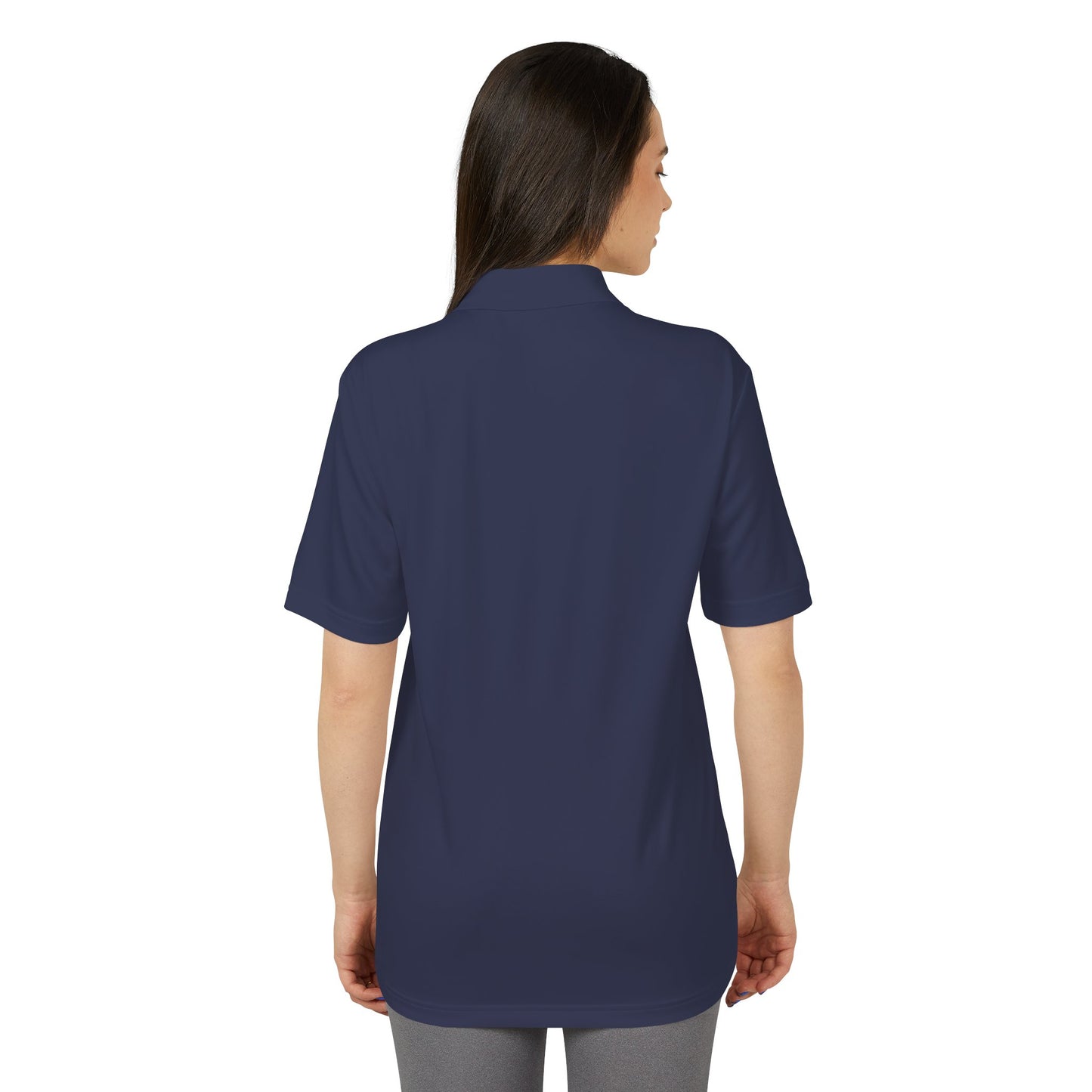 Adidas Unisex Performance Polo - Black Eagle Militia - Stylish, Breathable Athletic Wear