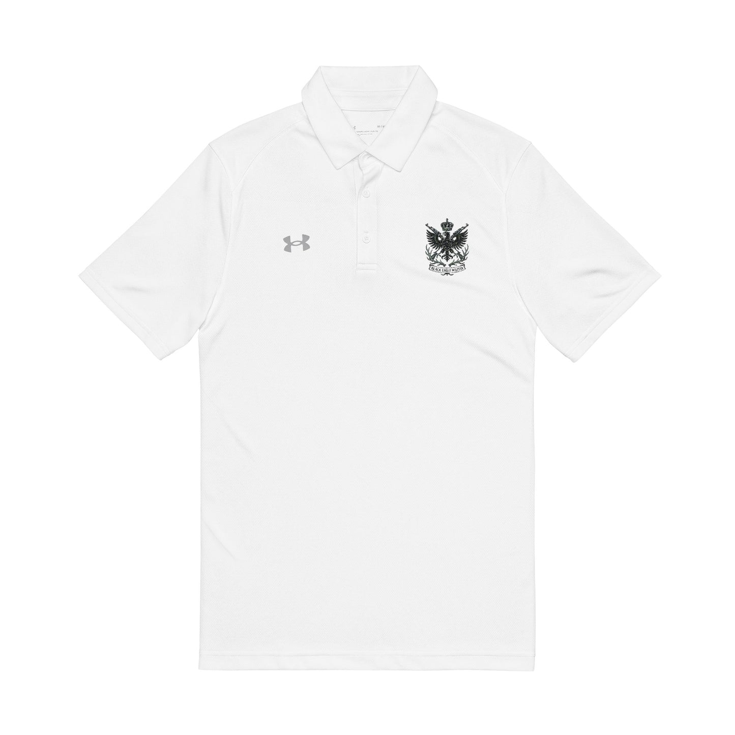 Polo Shirt - Under Armour® - Men's - Embroidered - Black Eagle Militia