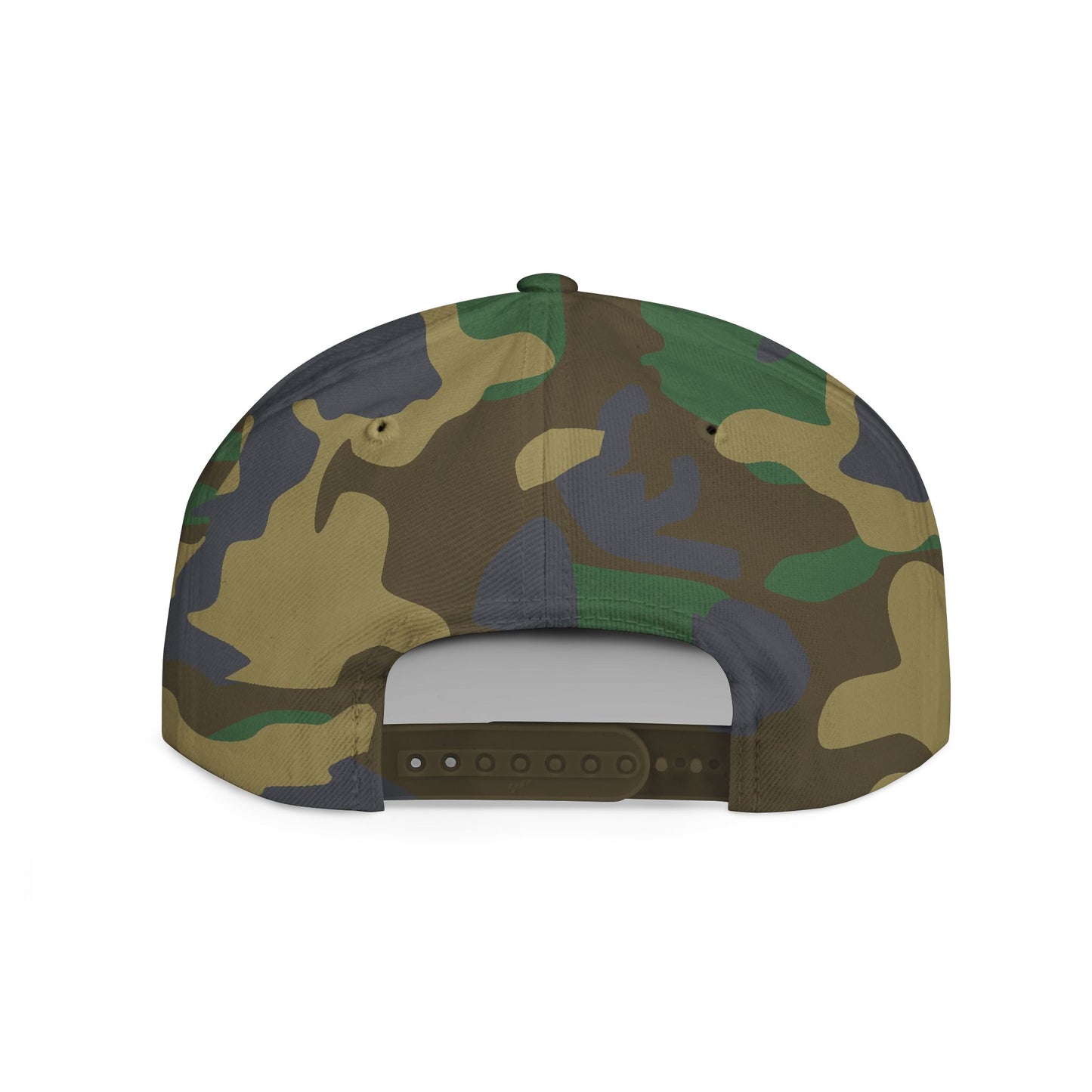 Cap - Flat Bill Snapback - Black Eagle Militia