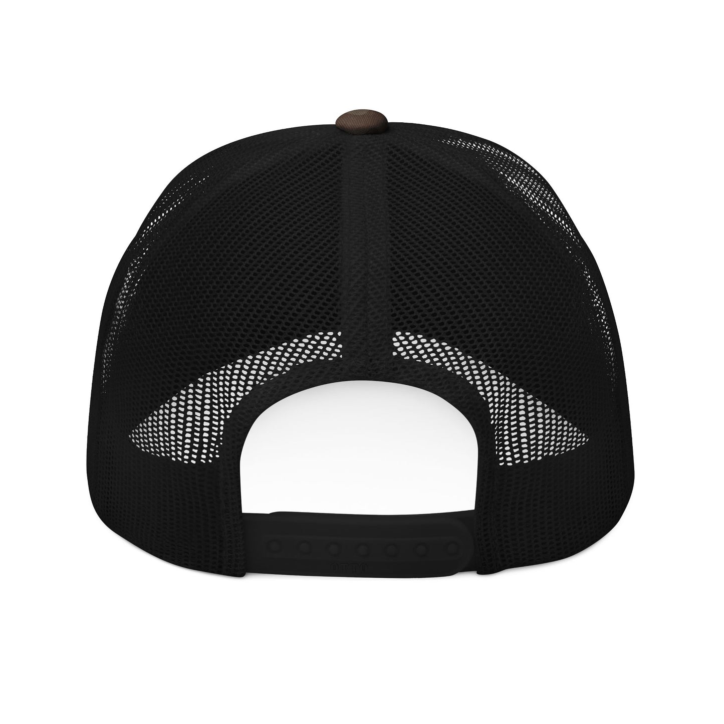 Cap - Camouflage Trucker -Embroidered - Black Eagle Militia