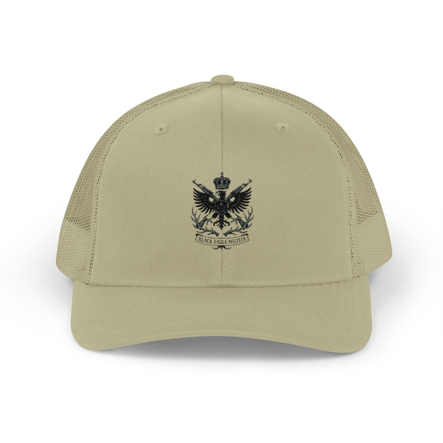 Cap - Snapback Trucker - Black Eagle Militia