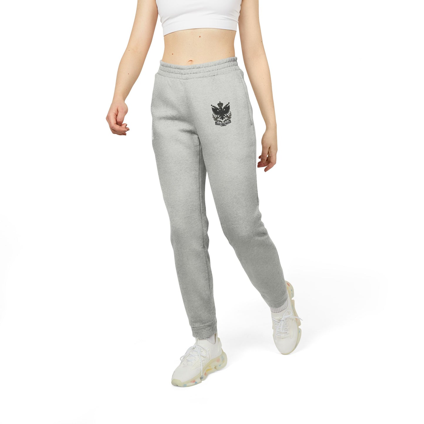 Men's & Women's Adidas Fleece Joggers - Black Eagle Militia