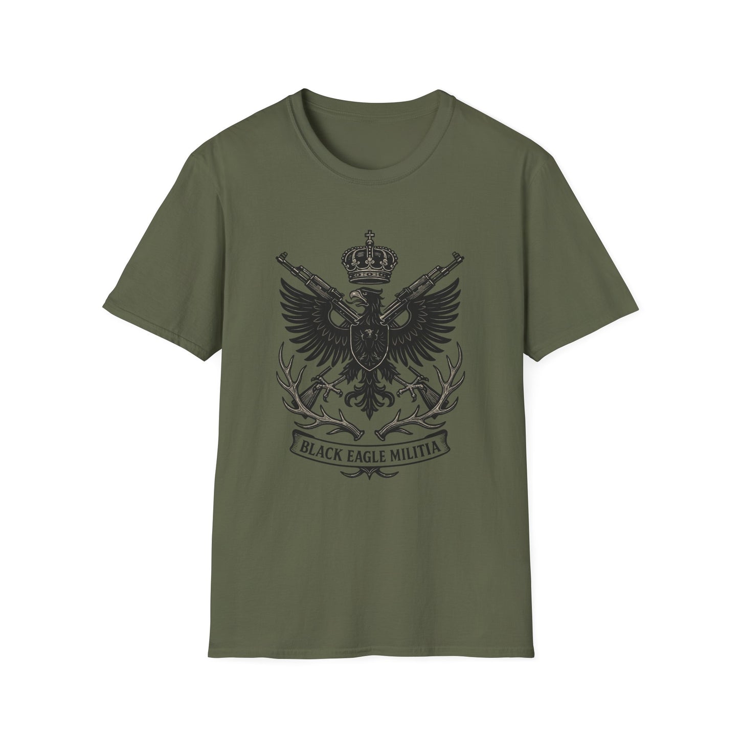 T-Shirt - Unisex - Black Eagle Militia
