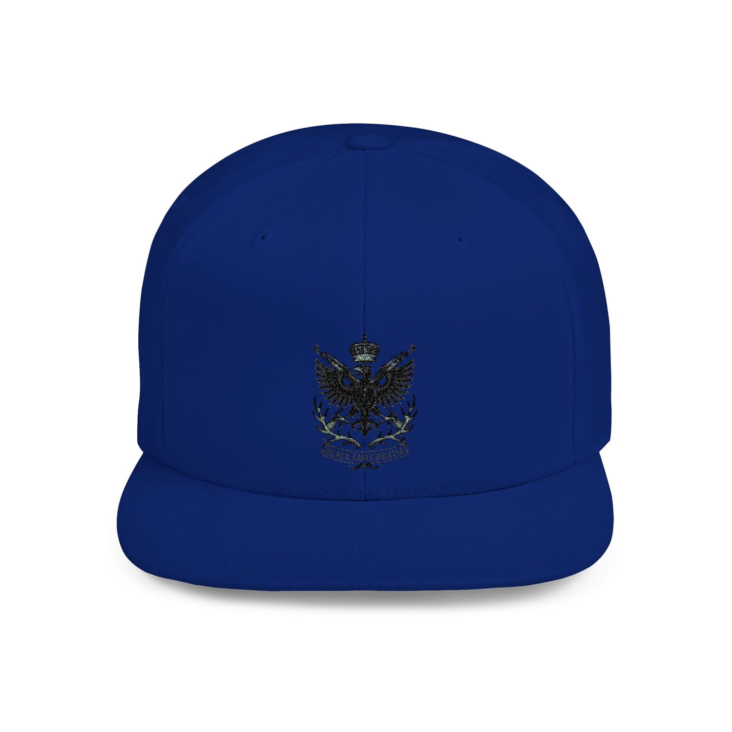 Cap - Flat Bill Snapback - Black Eagle Militia