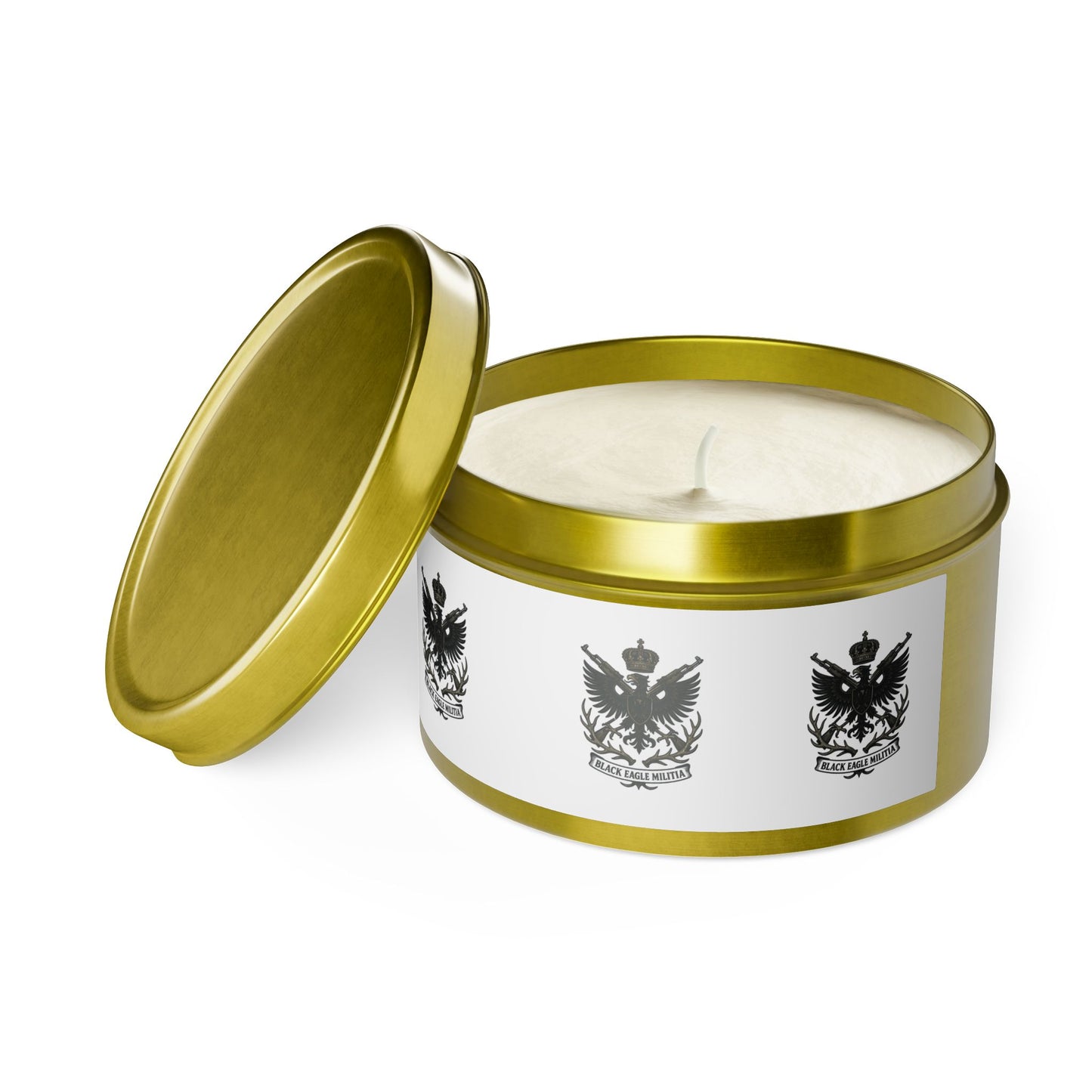 Scented Tin Candles - Black Eagle Militia