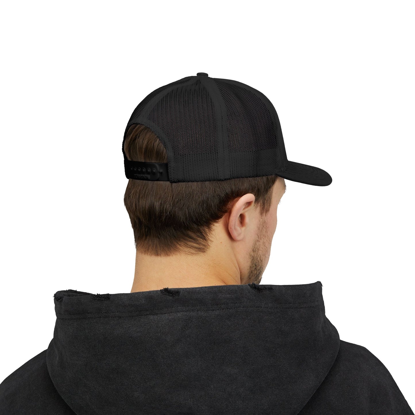 Cap - Snapback Trucker - Black Eagle Militia