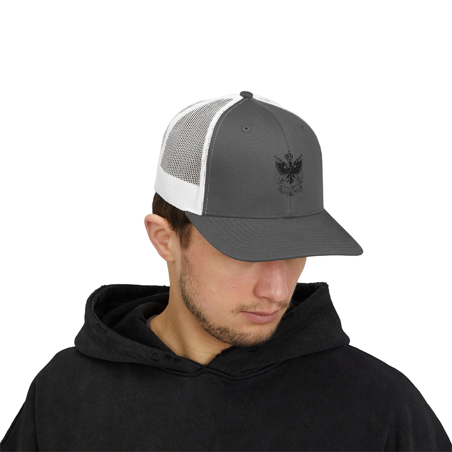 Cap - Snapback Trucker - Black Eagle Militia