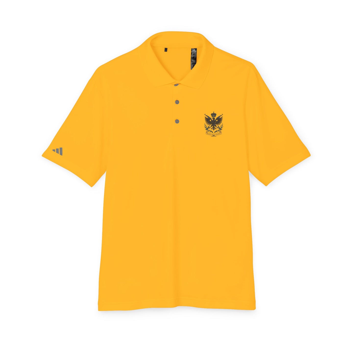 Adidas Unisex Performance Polo - Black Eagle Militia - Stylish, Breathable Athletic Wear