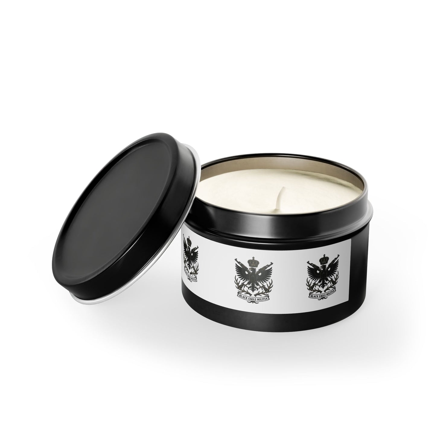 Scented Tin Candles - Black Eagle Militia