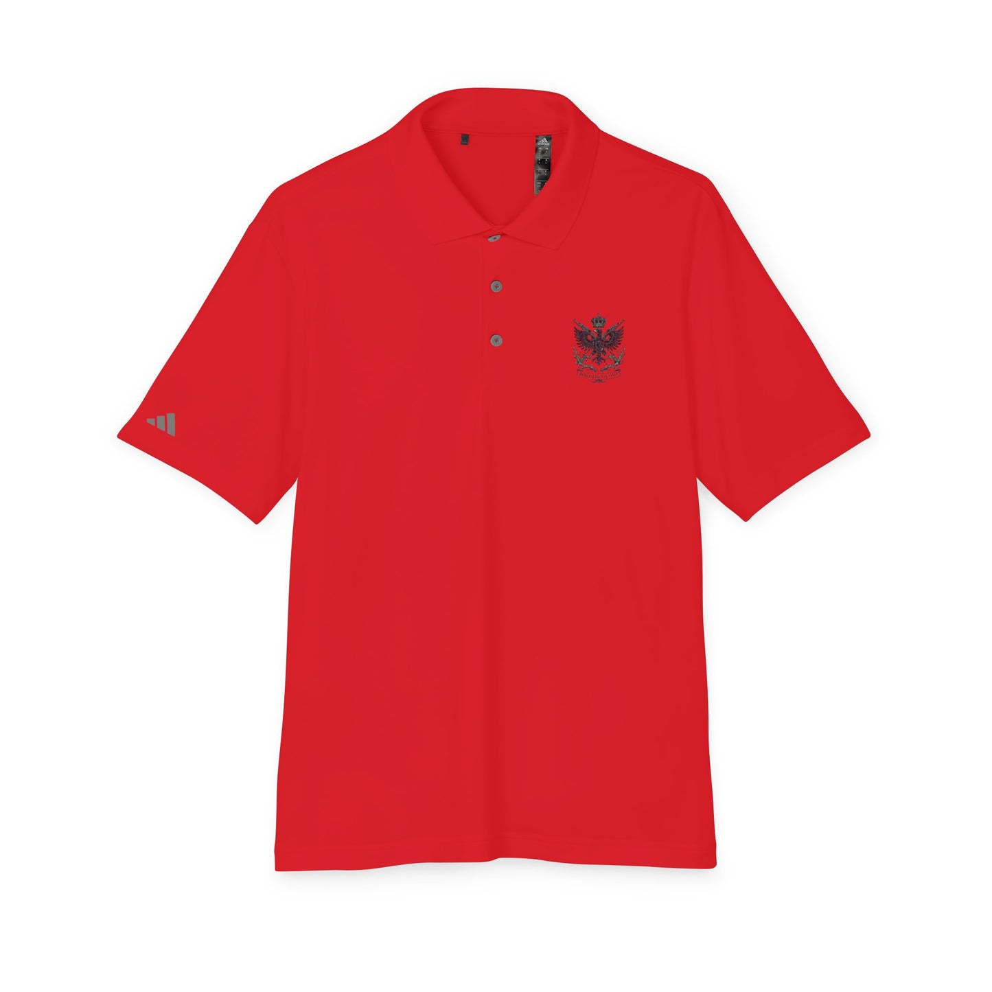 Adidas Unisex Performance Polo - Black Eagle Militia - Stylish, Breathable Athletic Wear