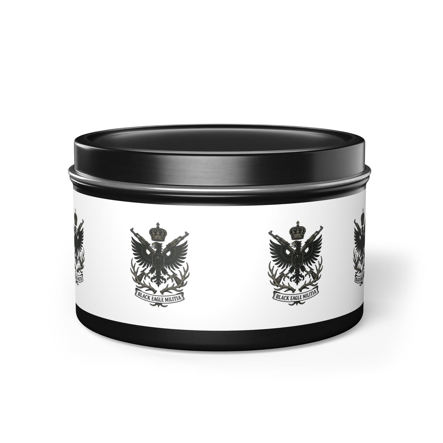 Scented Tin Candles - Black Eagle Militia