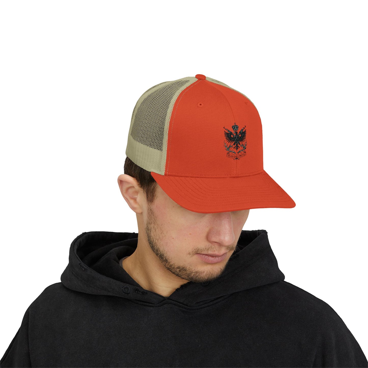 Cap - Snapback Trucker - Black Eagle Militia