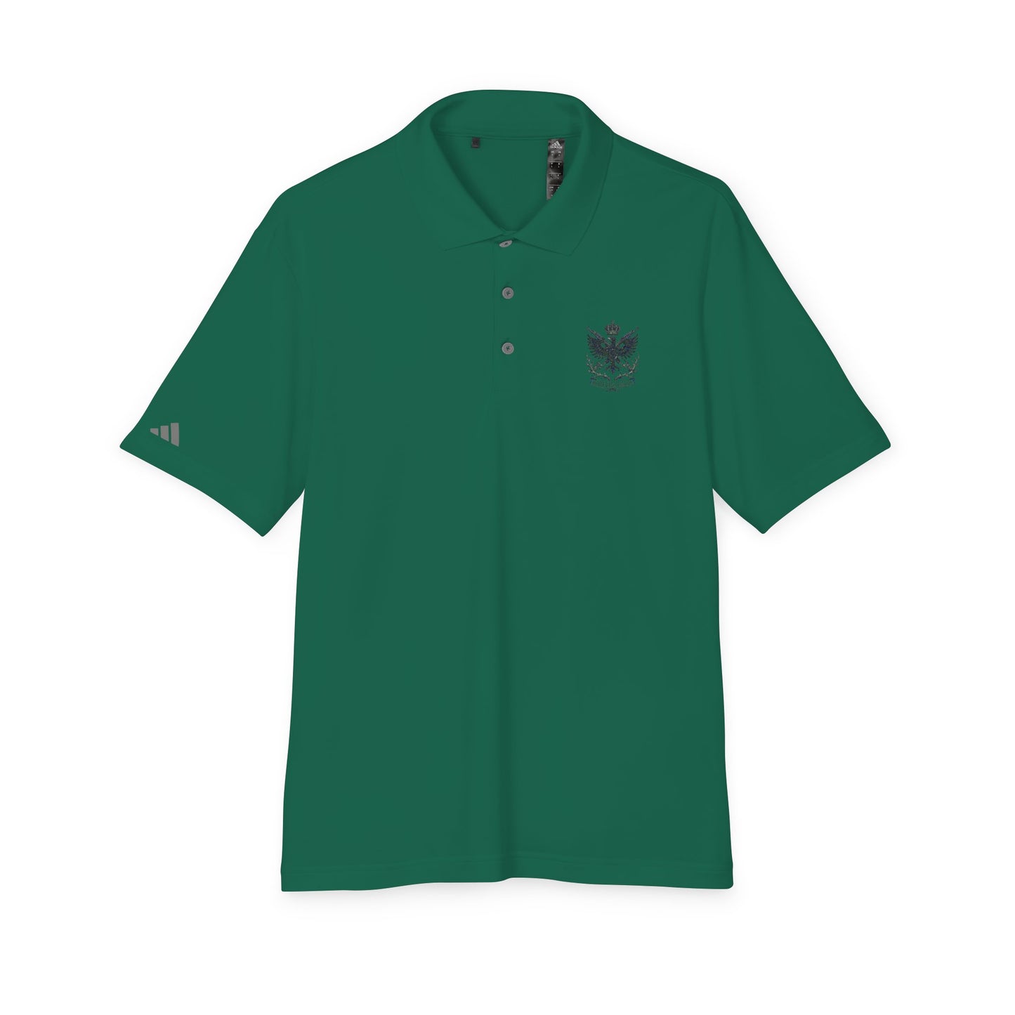 Adidas Unisex Performance Polo - Black Eagle Militia - Stylish, Breathable Athletic Wear