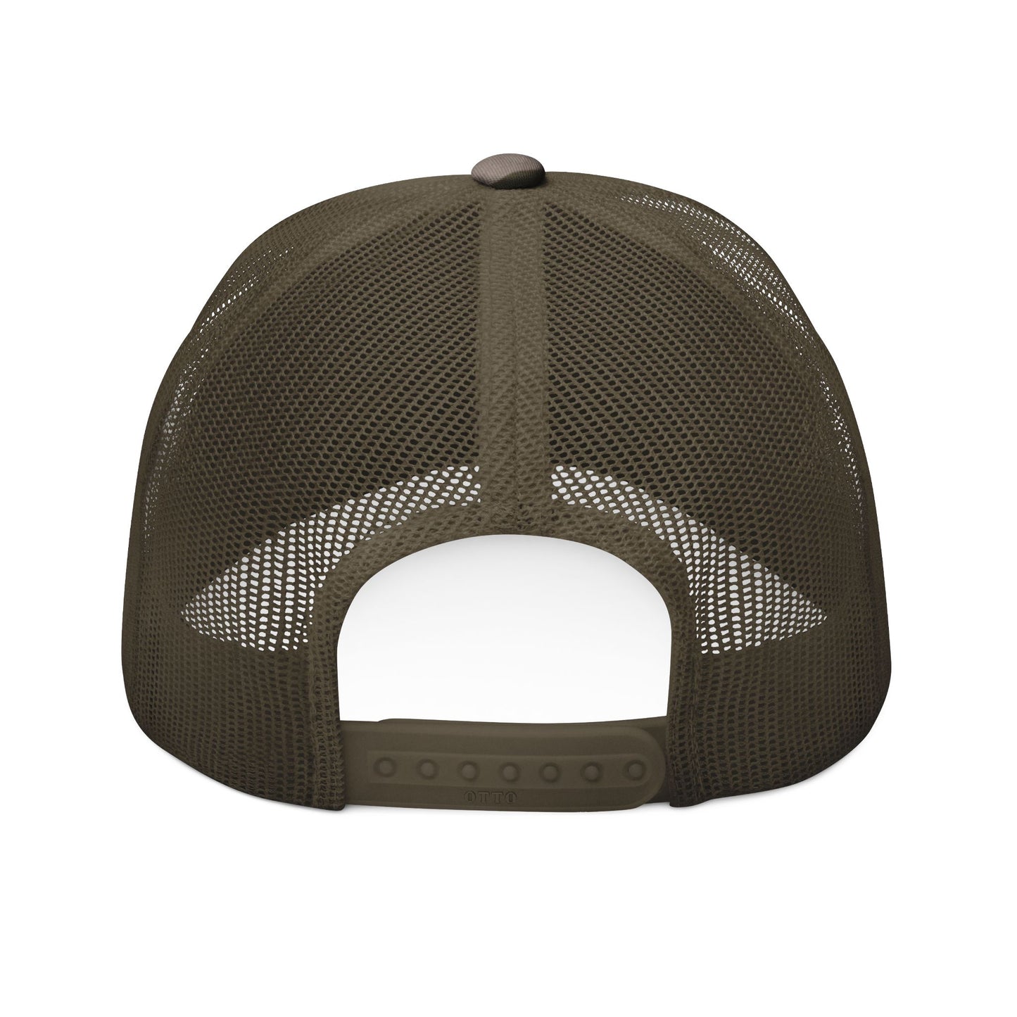 Cap - Camouflage Trucker -Embroidered - Black Eagle Militia