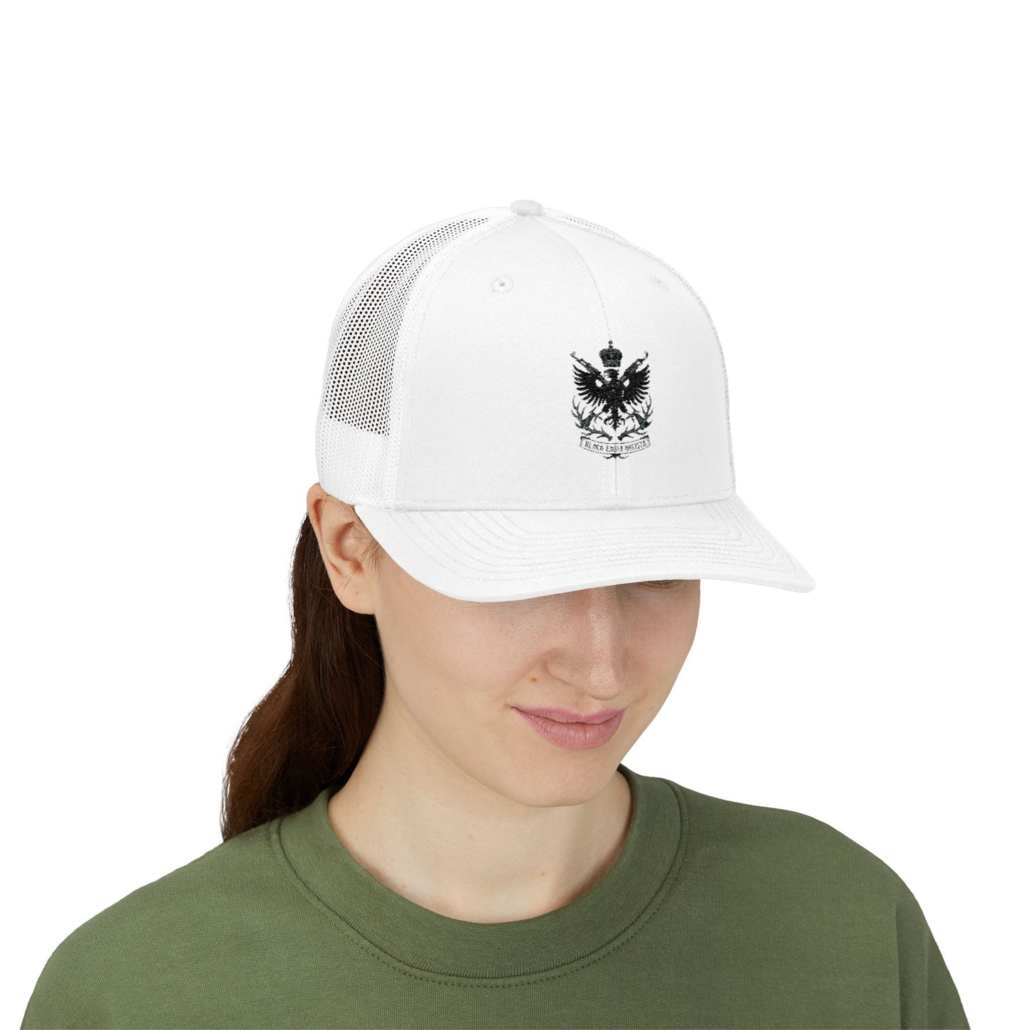 Cap - Snapback Trucker - Black Eagle Militia