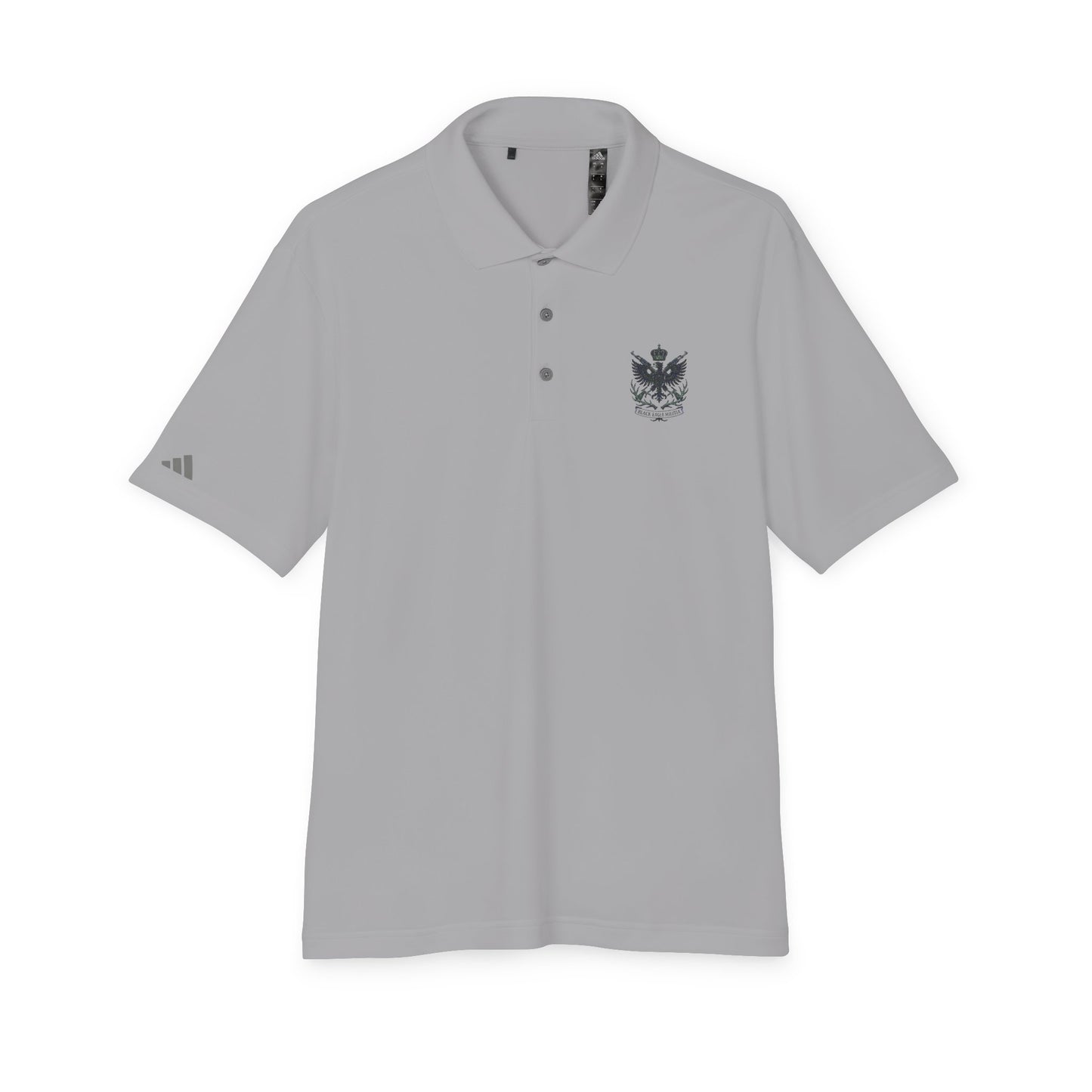 Adidas Unisex Performance Polo - Black Eagle Militia - Stylish, Breathable Athletic Wear