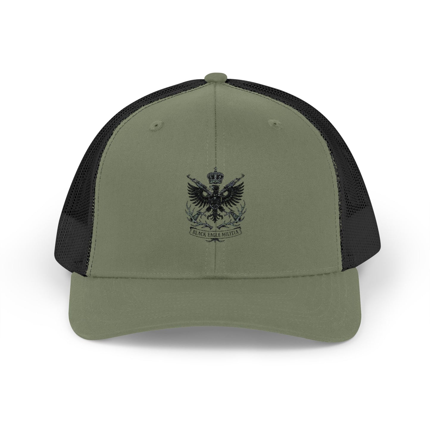 Cap - Snapback Trucker - Black Eagle Militia