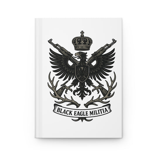 Hardcover Journal Matte - Black Eagle Militia
