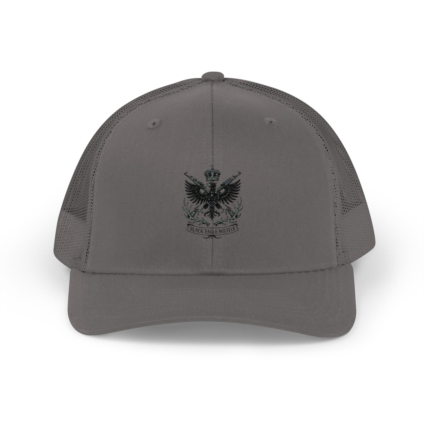 Cap - Snapback Trucker - Black Eagle Militia