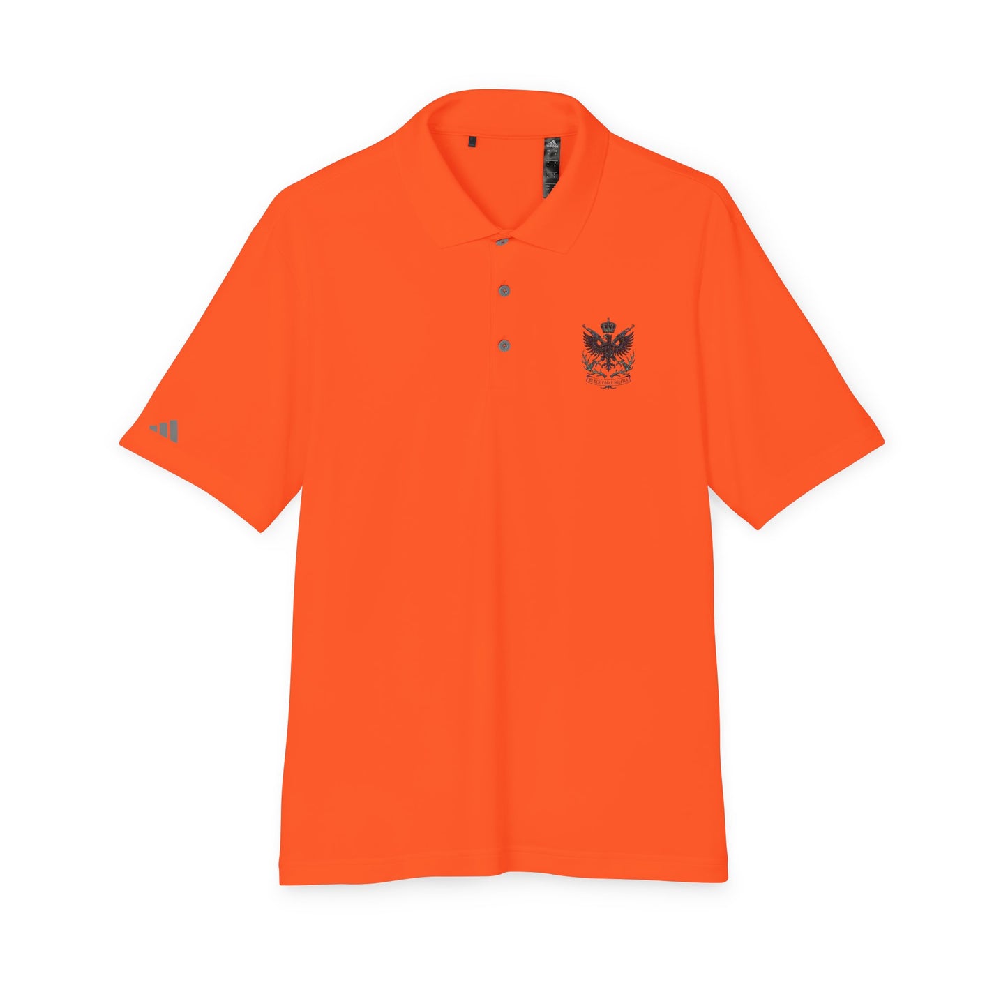 Adidas Unisex Performance Polo - Black Eagle Militia - Stylish, Breathable Athletic Wear