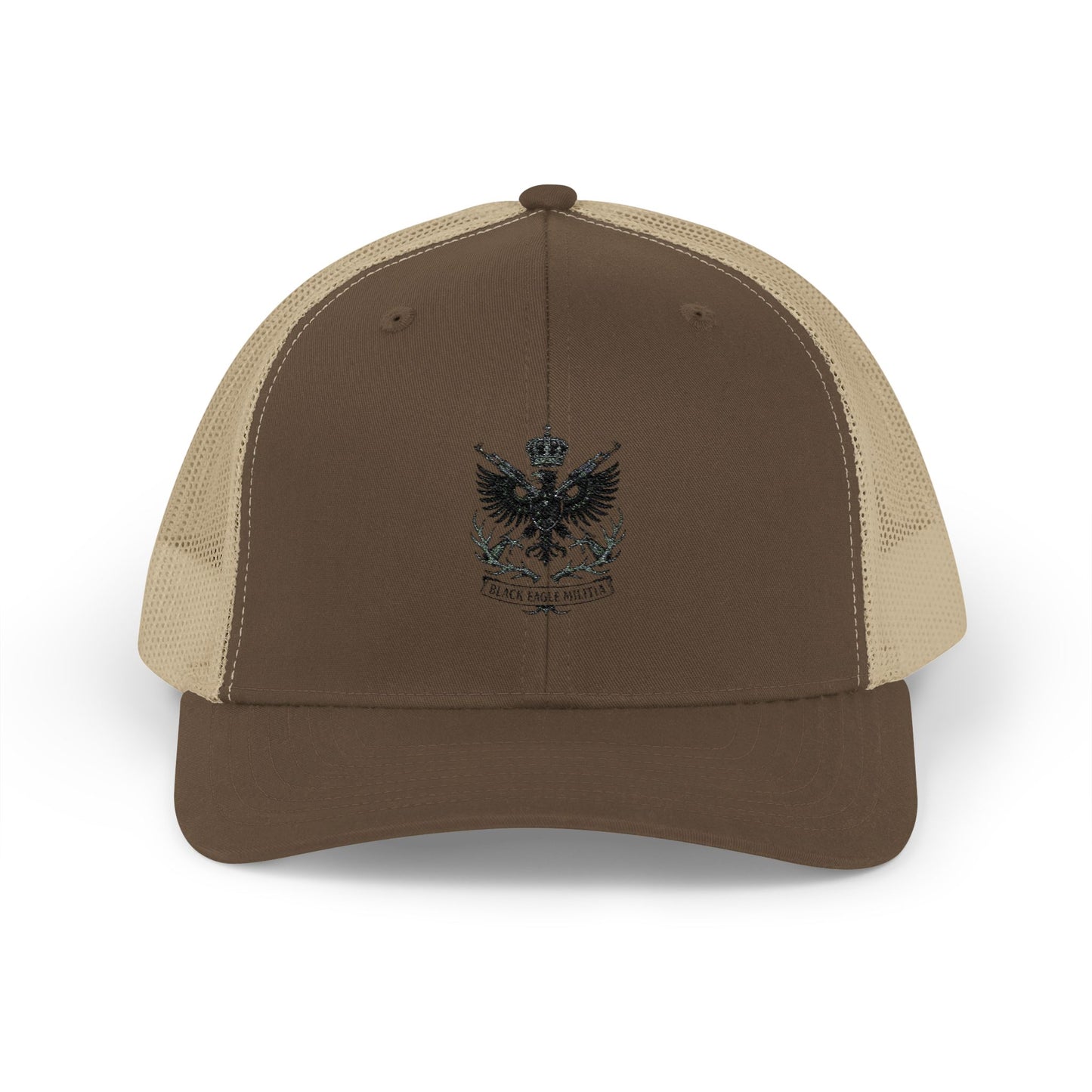 Cap - Snapback Trucker - Black Eagle Militia