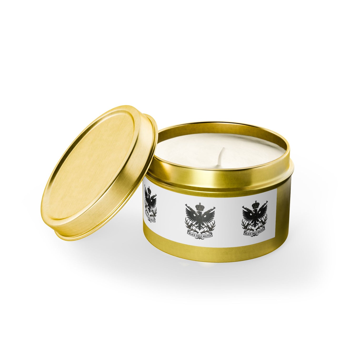 Scented Tin Candles - Black Eagle Militia