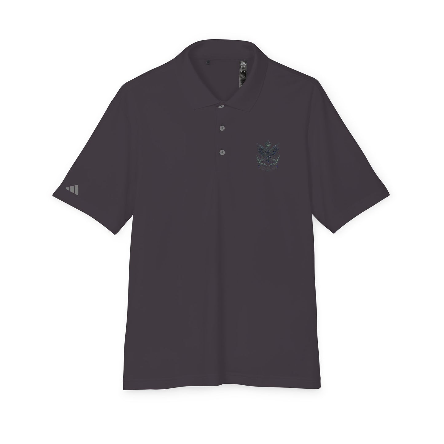 Adidas Unisex Performance Polo - Black Eagle Militia - Stylish, Breathable Athletic Wear