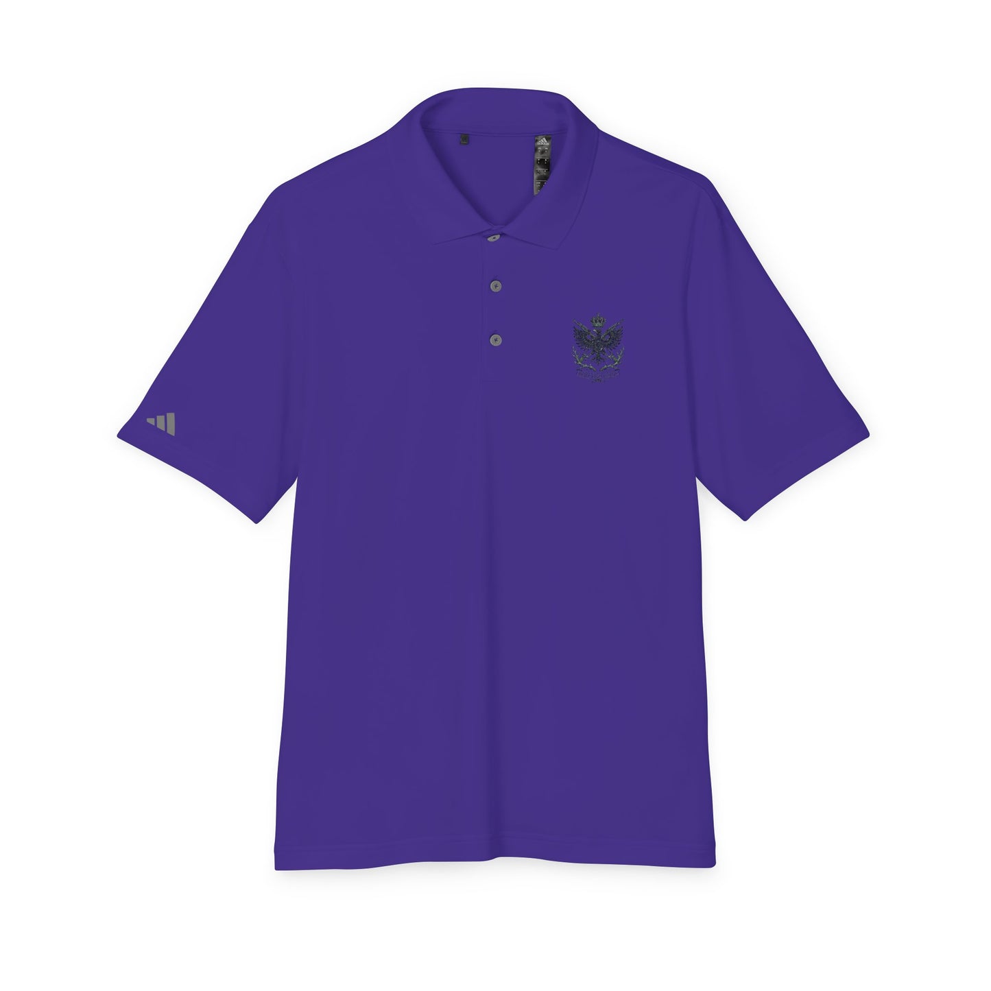 Adidas Unisex Performance Polo - Black Eagle Militia - Stylish, Breathable Athletic Wear