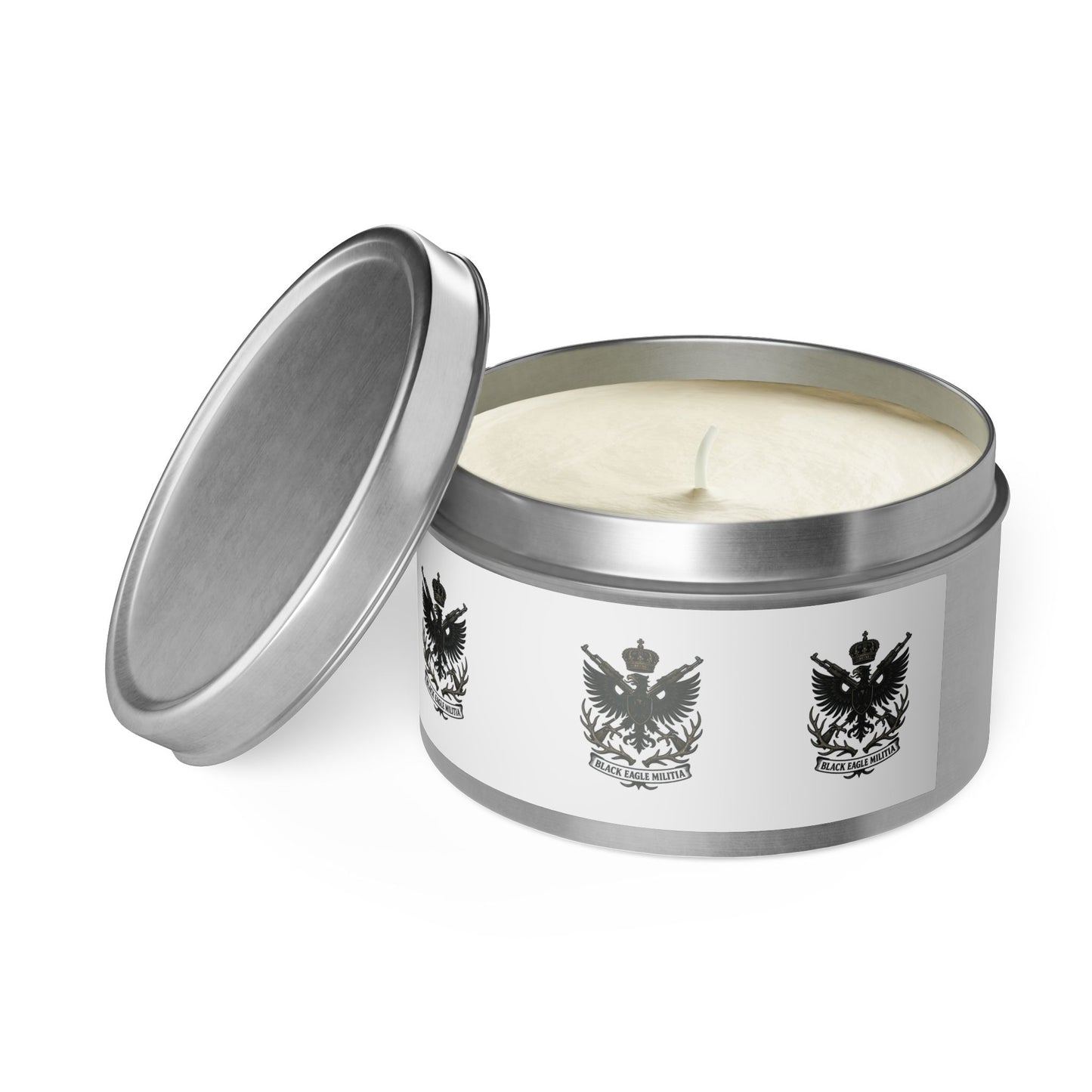 Scented Tin Candles - Black Eagle Militia