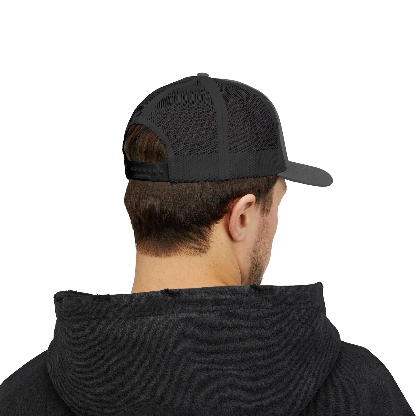 Cap - Snapback Trucker - Black Eagle Militia