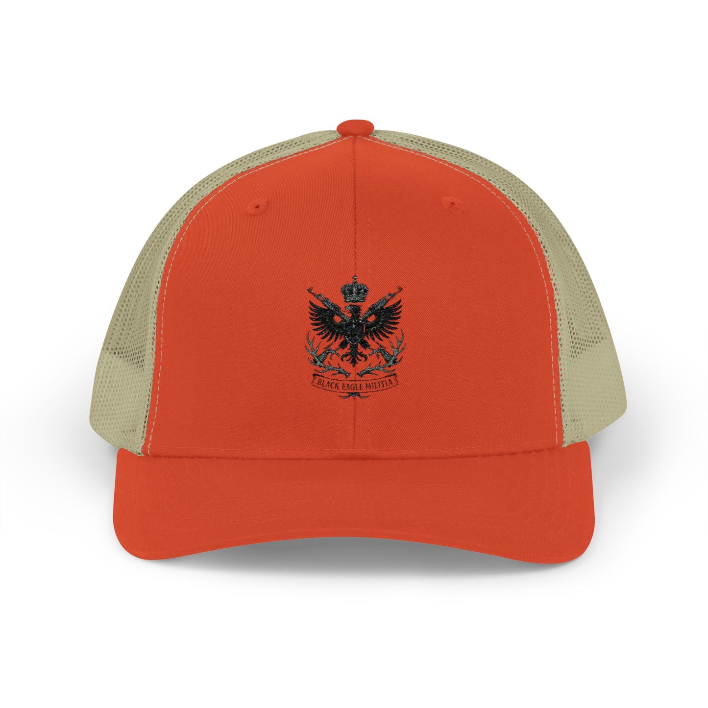 Cap - Snapback Trucker - Black Eagle Militia