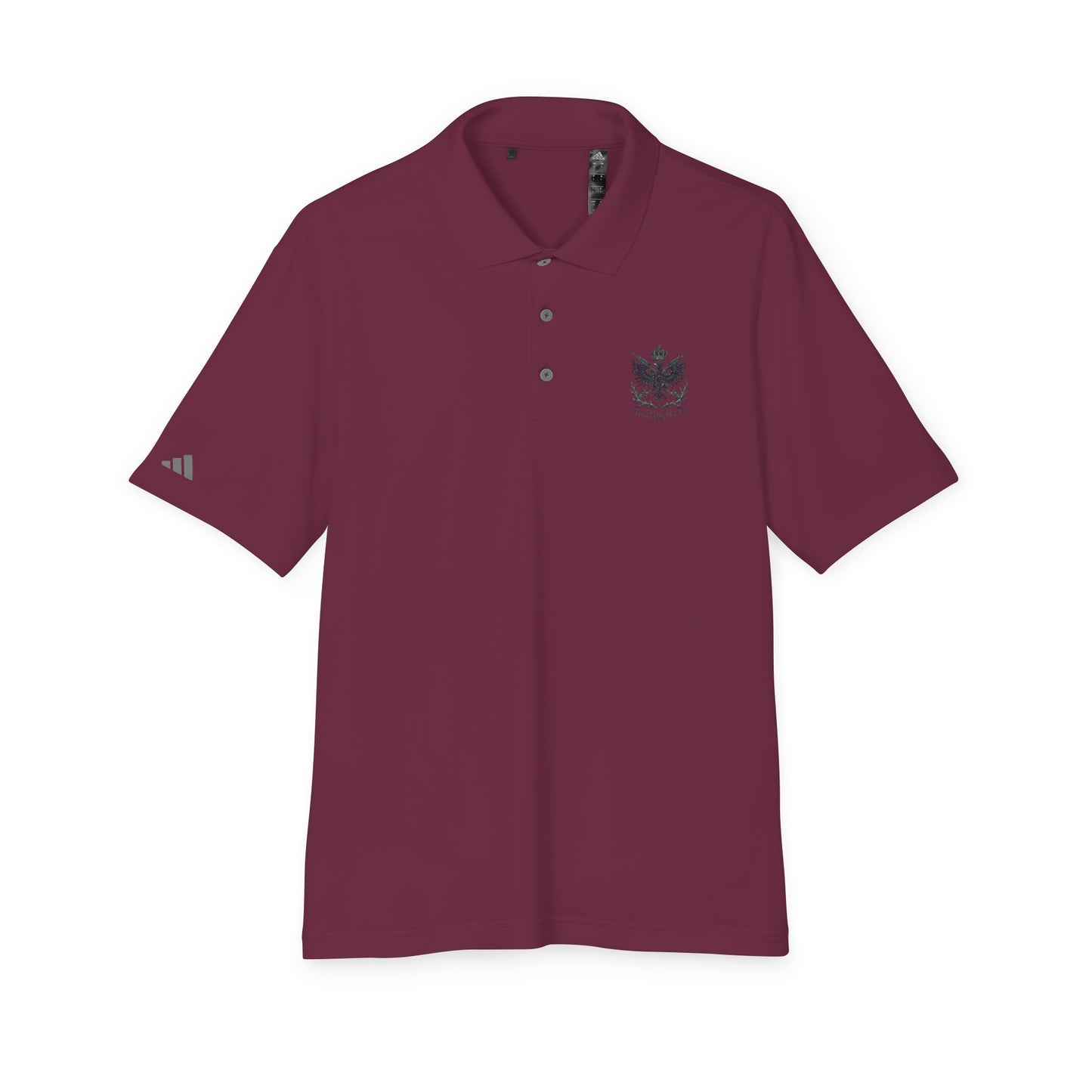 Adidas Unisex Performance Polo - Black Eagle Militia - Stylish, Breathable Athletic Wear