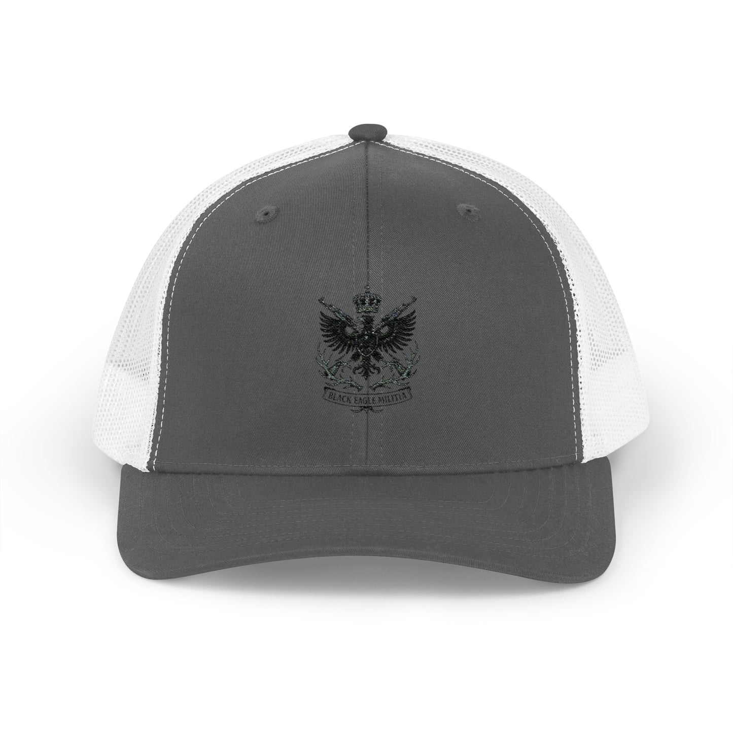 Cap - Snapback Trucker - Black Eagle Militia